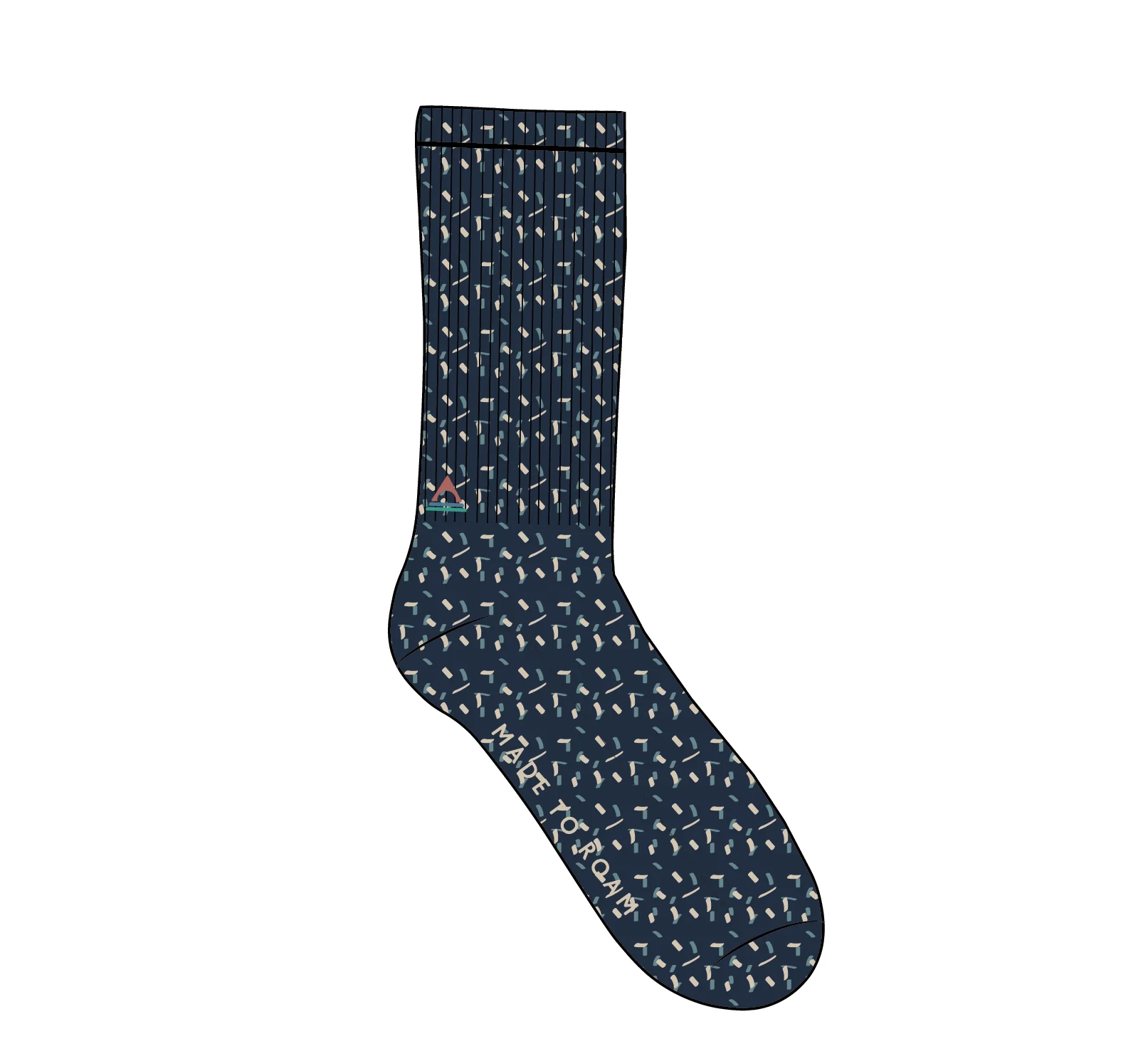 Thorne Heavyweight Socks - Rich Navy - Image 5