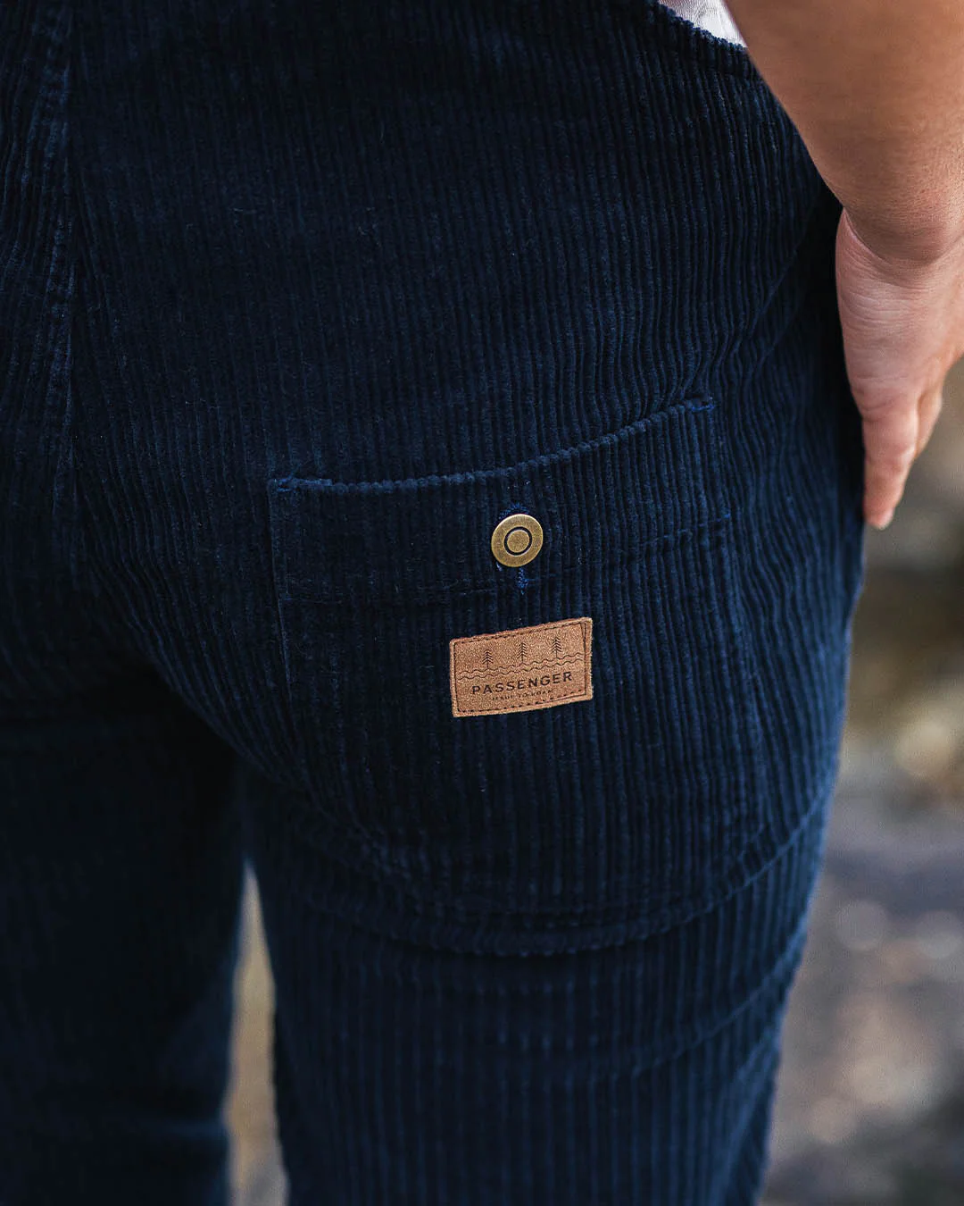 Tiaga Cord Dungarees - Deep Navy - Image 7