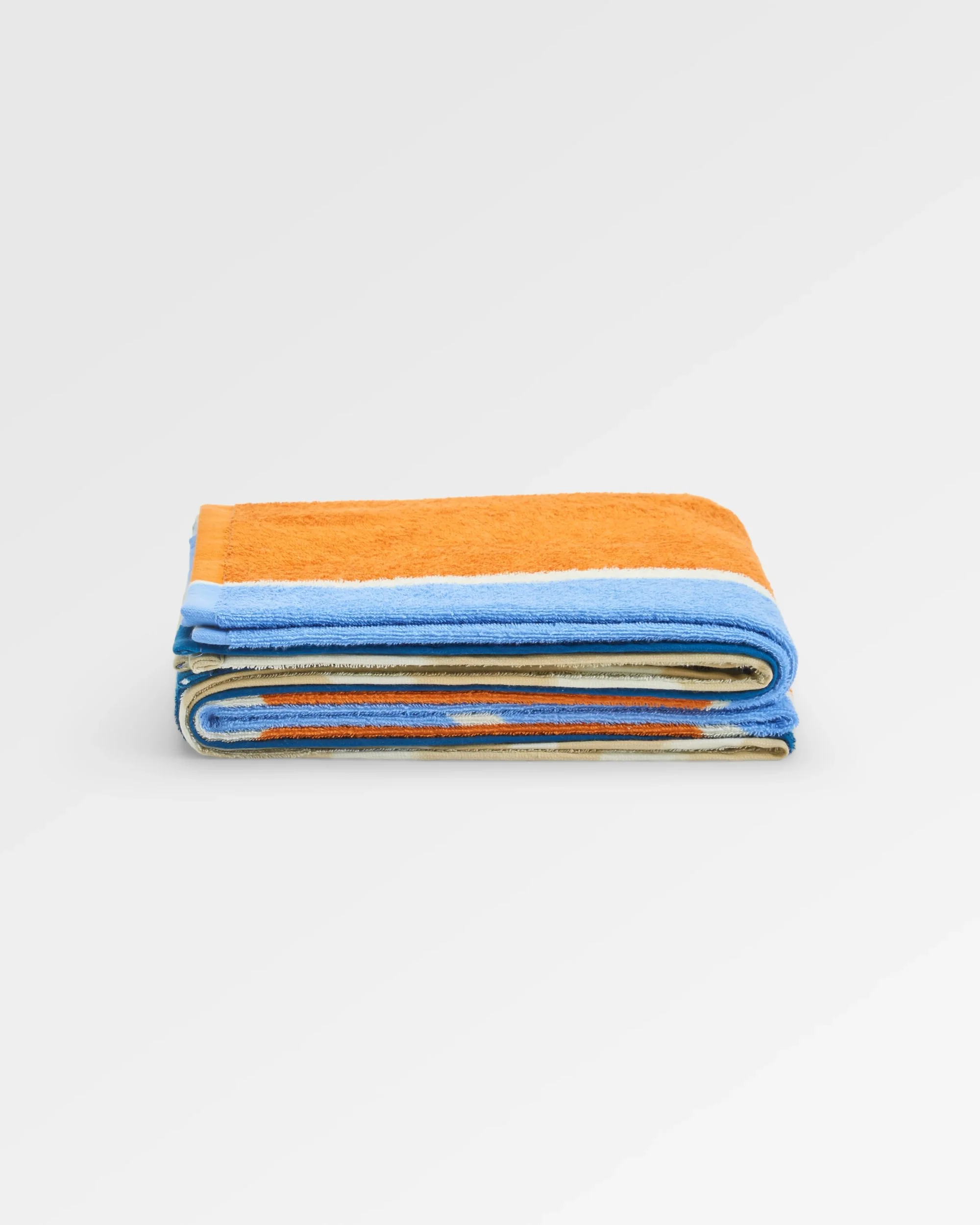 Tideline Organic Cotton Beach Towel - Cornflower - Image 4