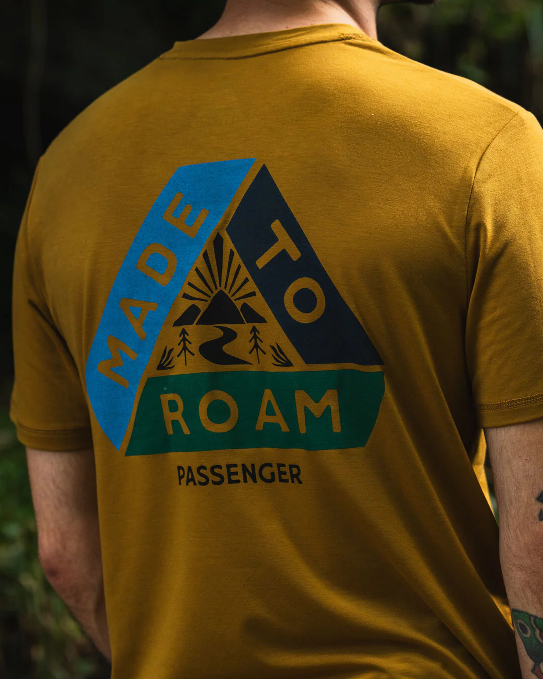 Trail Active T-shirt - Dusty Ochre - Image 3