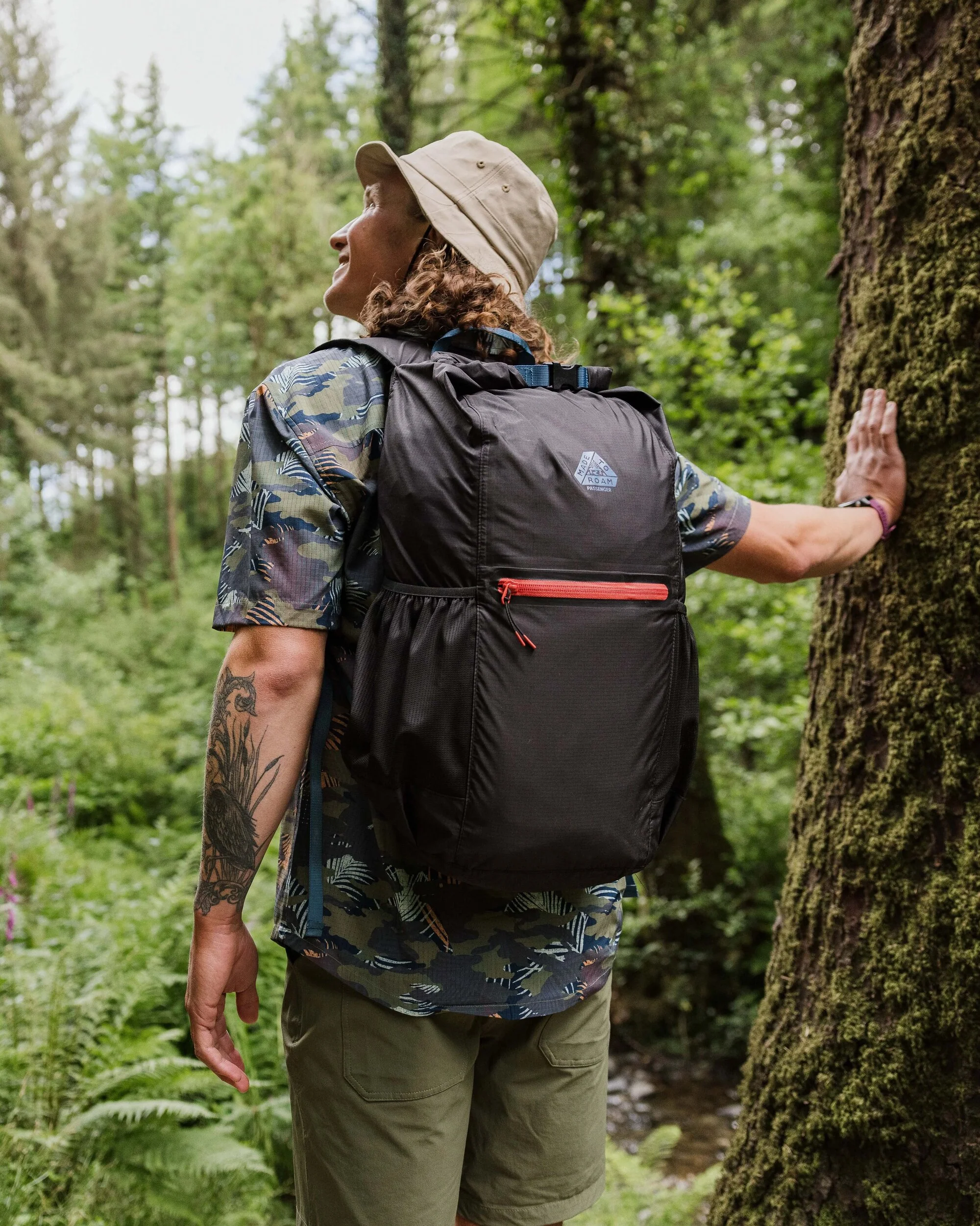 Trail Light Packable Backpack - Black - Image 9