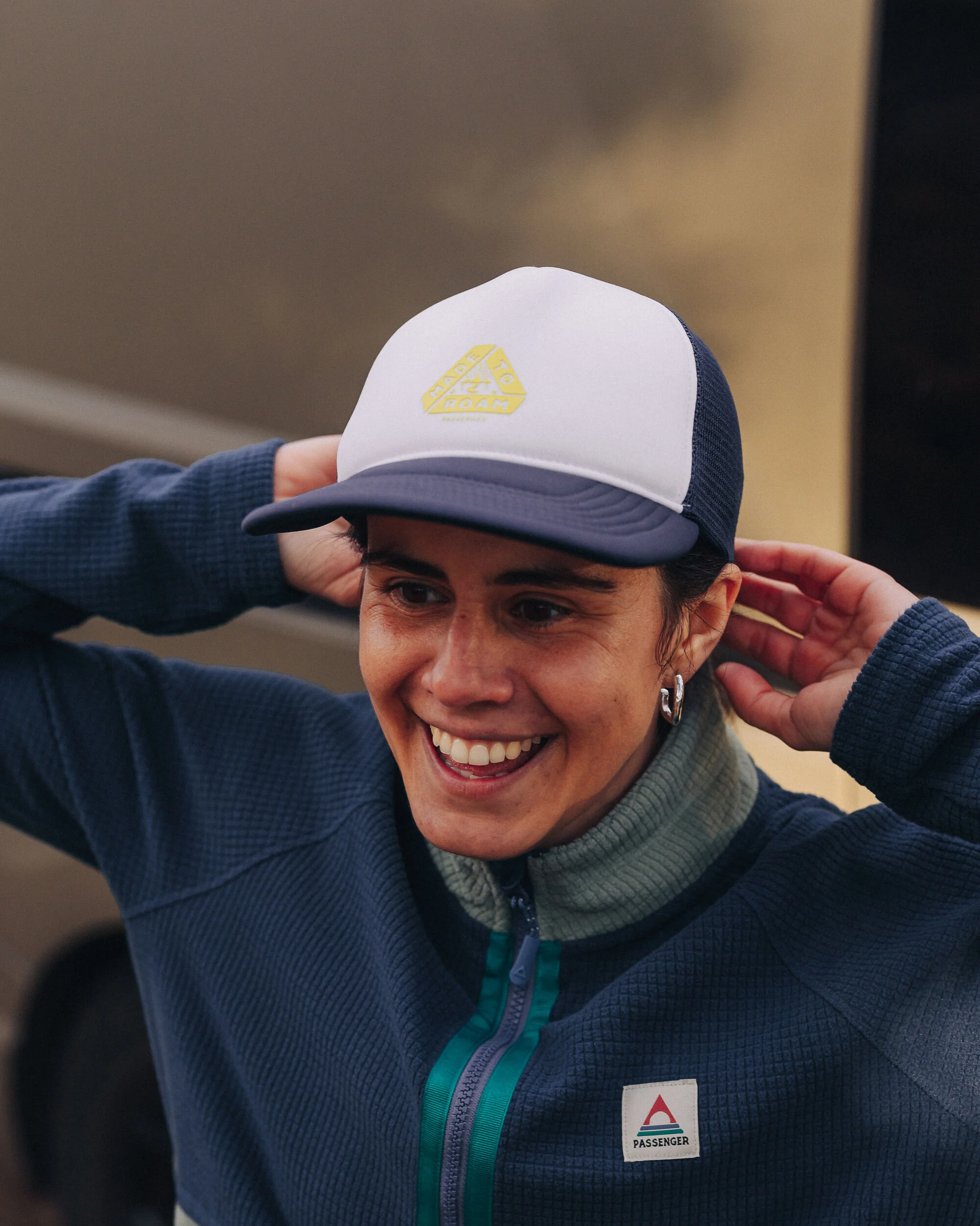 Trail Active Trucker Cap - Rich Navy - Image 3