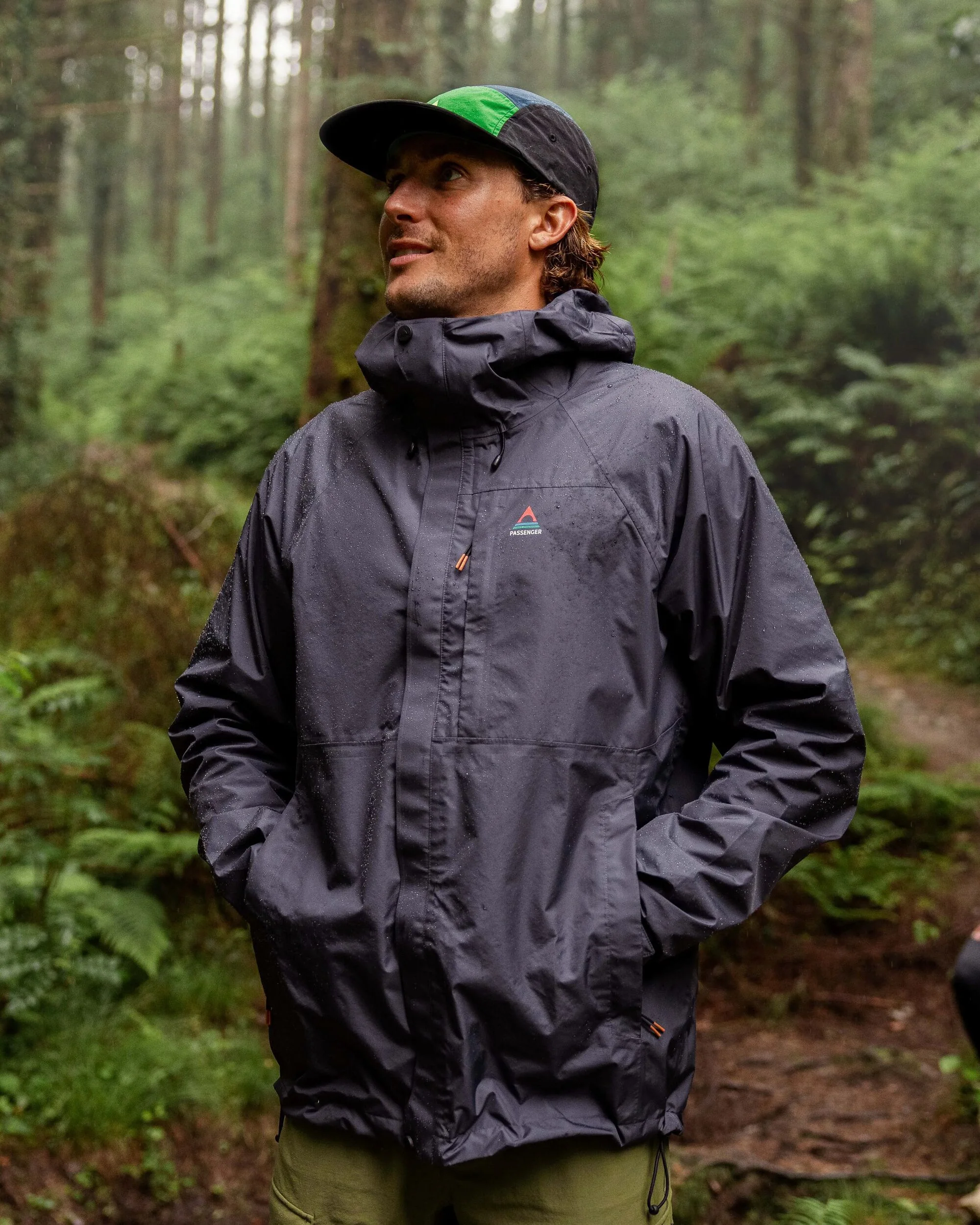 Trailscape Men's Waterproof Jacket - Charcoal - Image 3