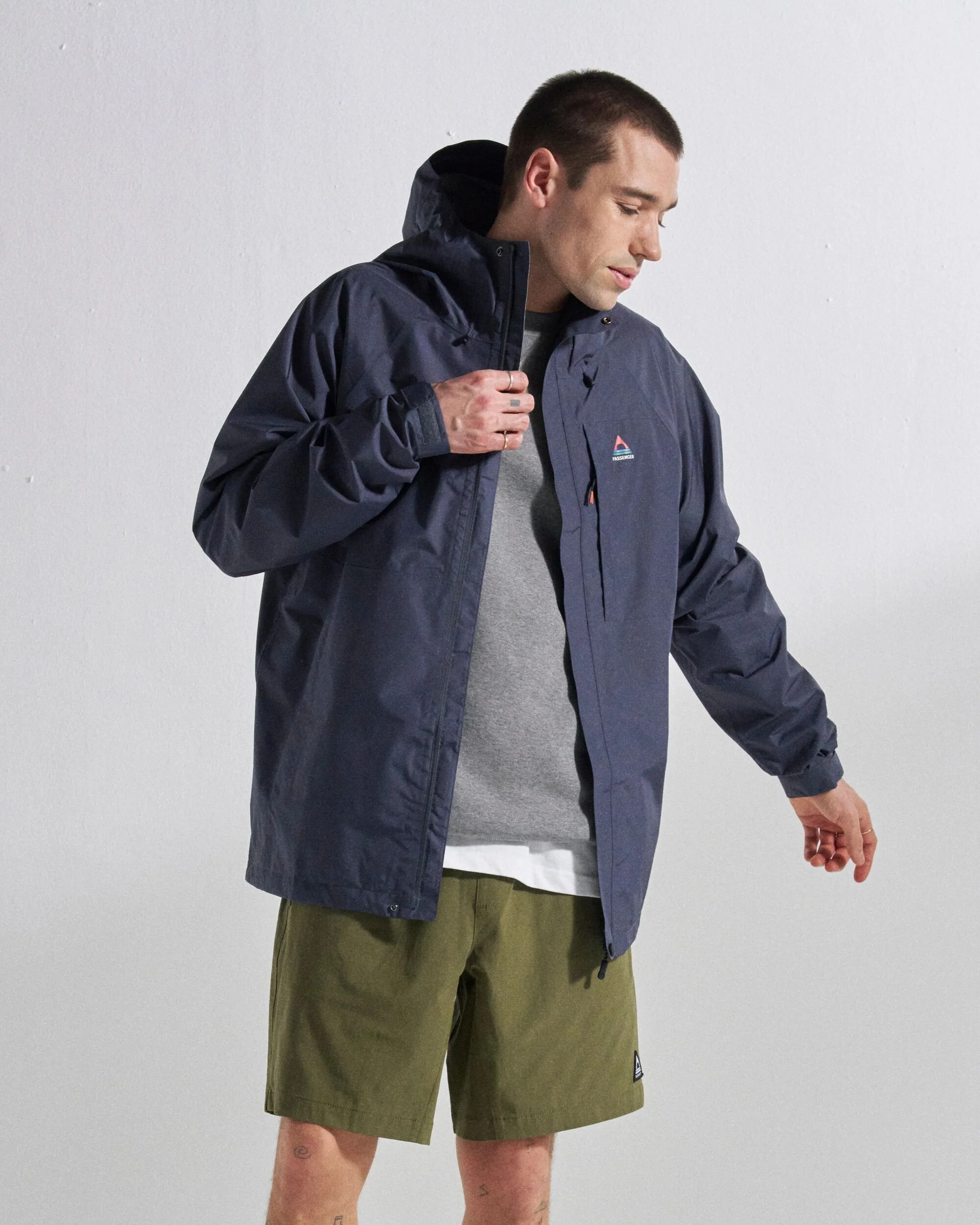 Trailscape Men's Waterproof Jacket - Charcoal - Image 6