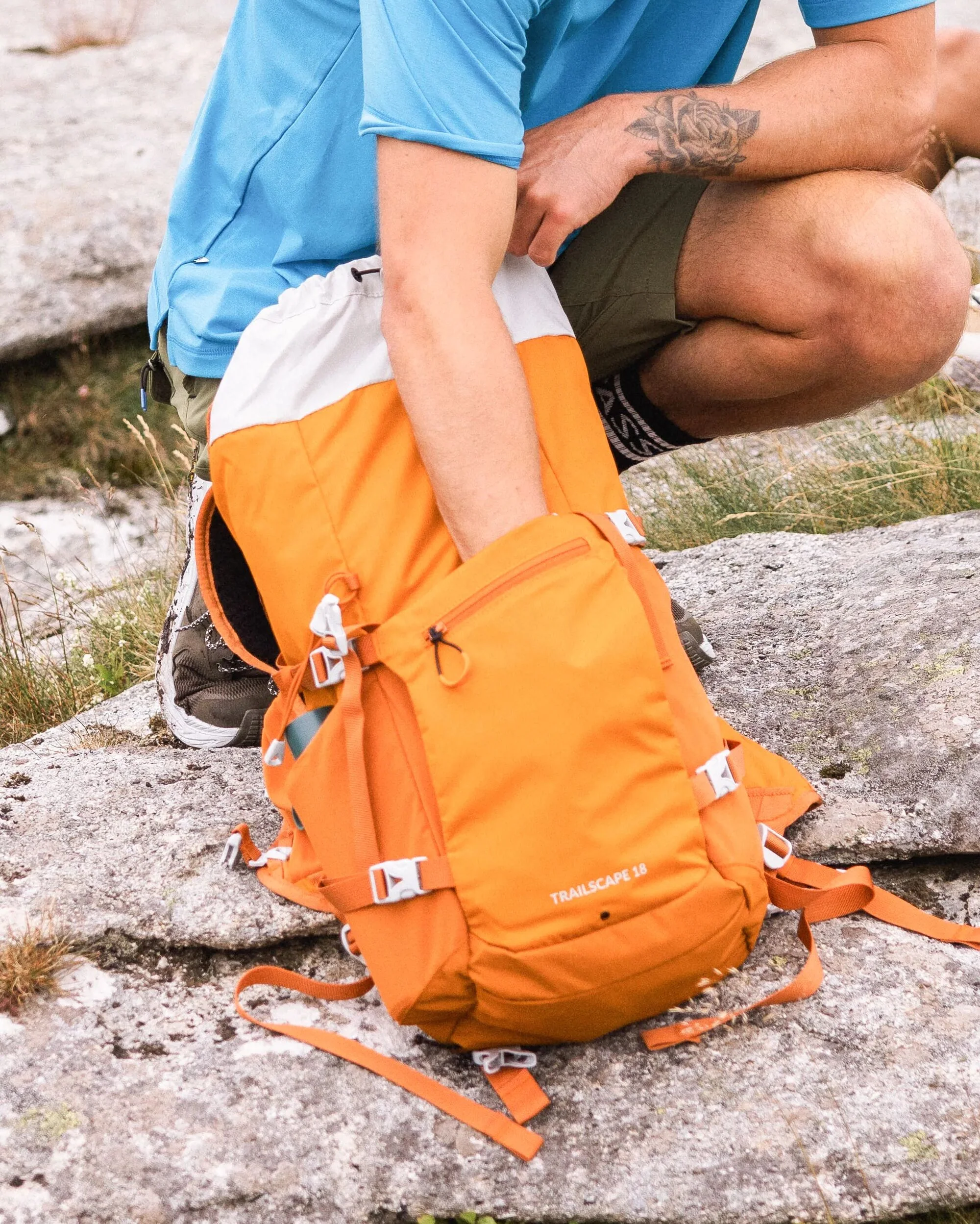 Trailscape 18L Backpack - Sunrise Orange - Image 6