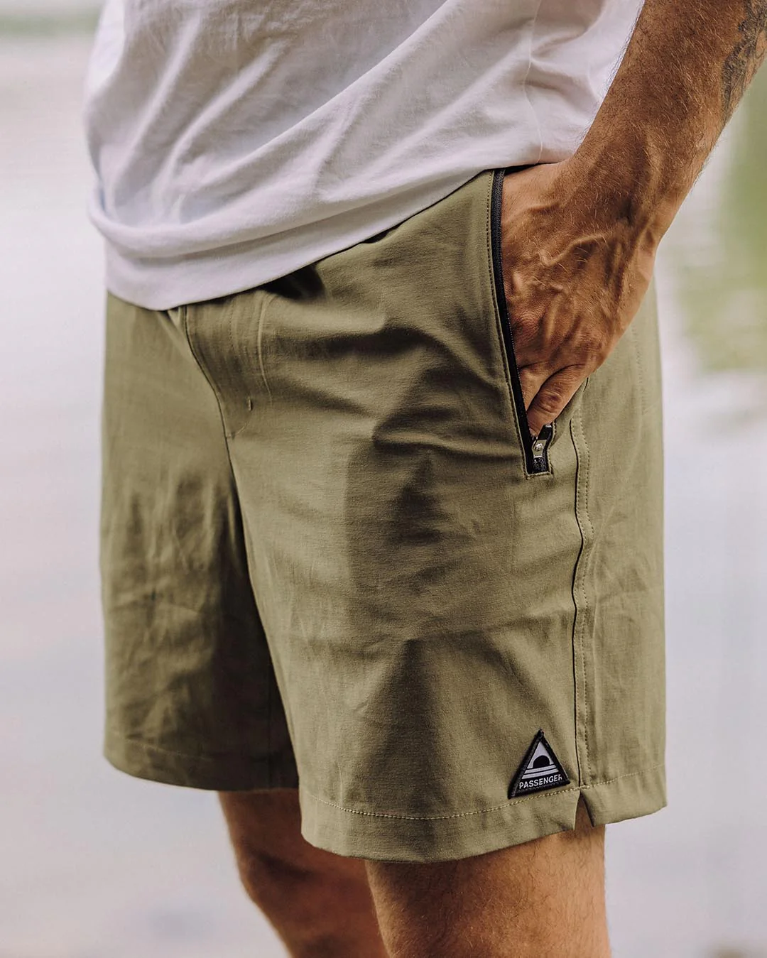 Traveller All Purpose Shorts - Khaki - Image 2
