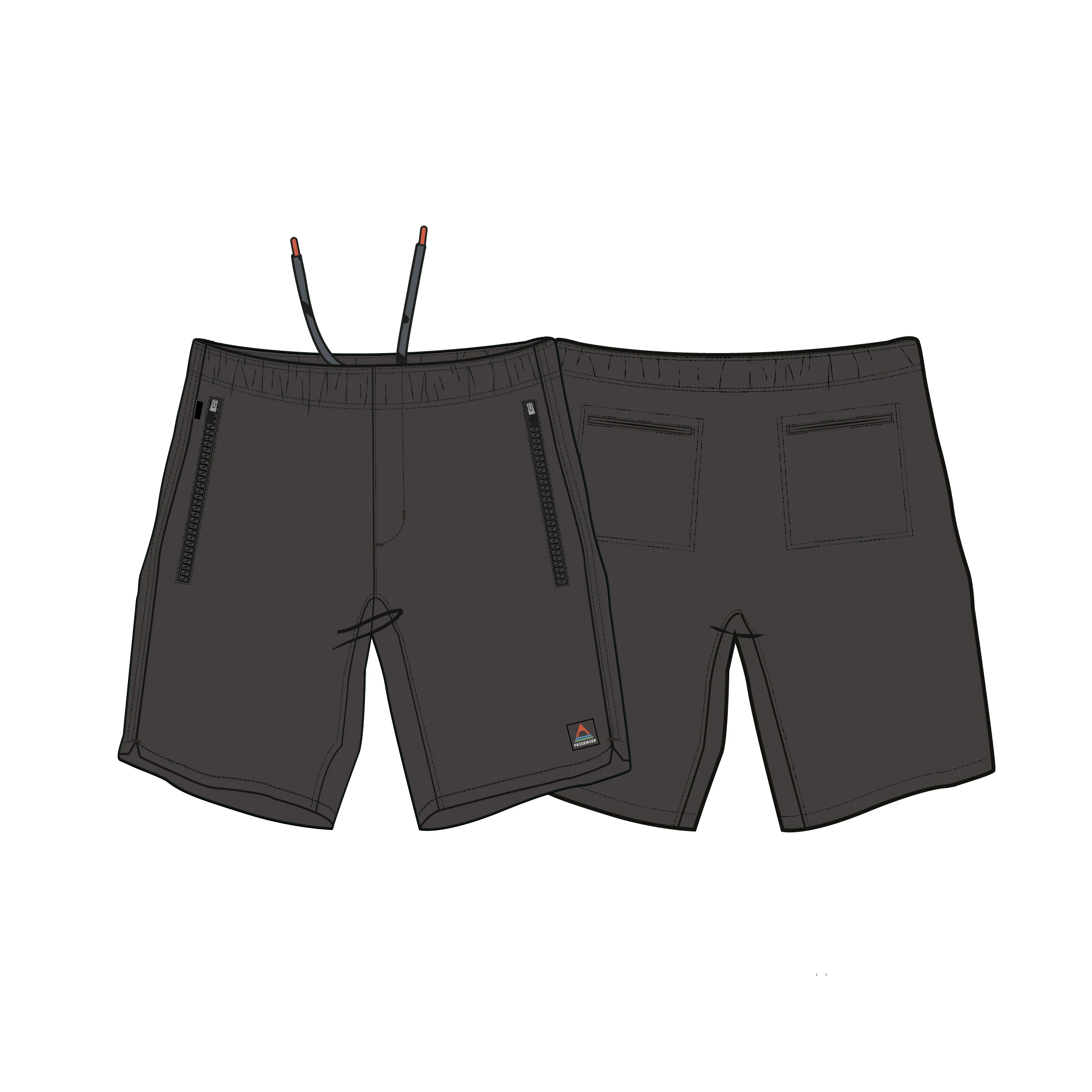 Traveller All Purpose Short - Black - Image 12