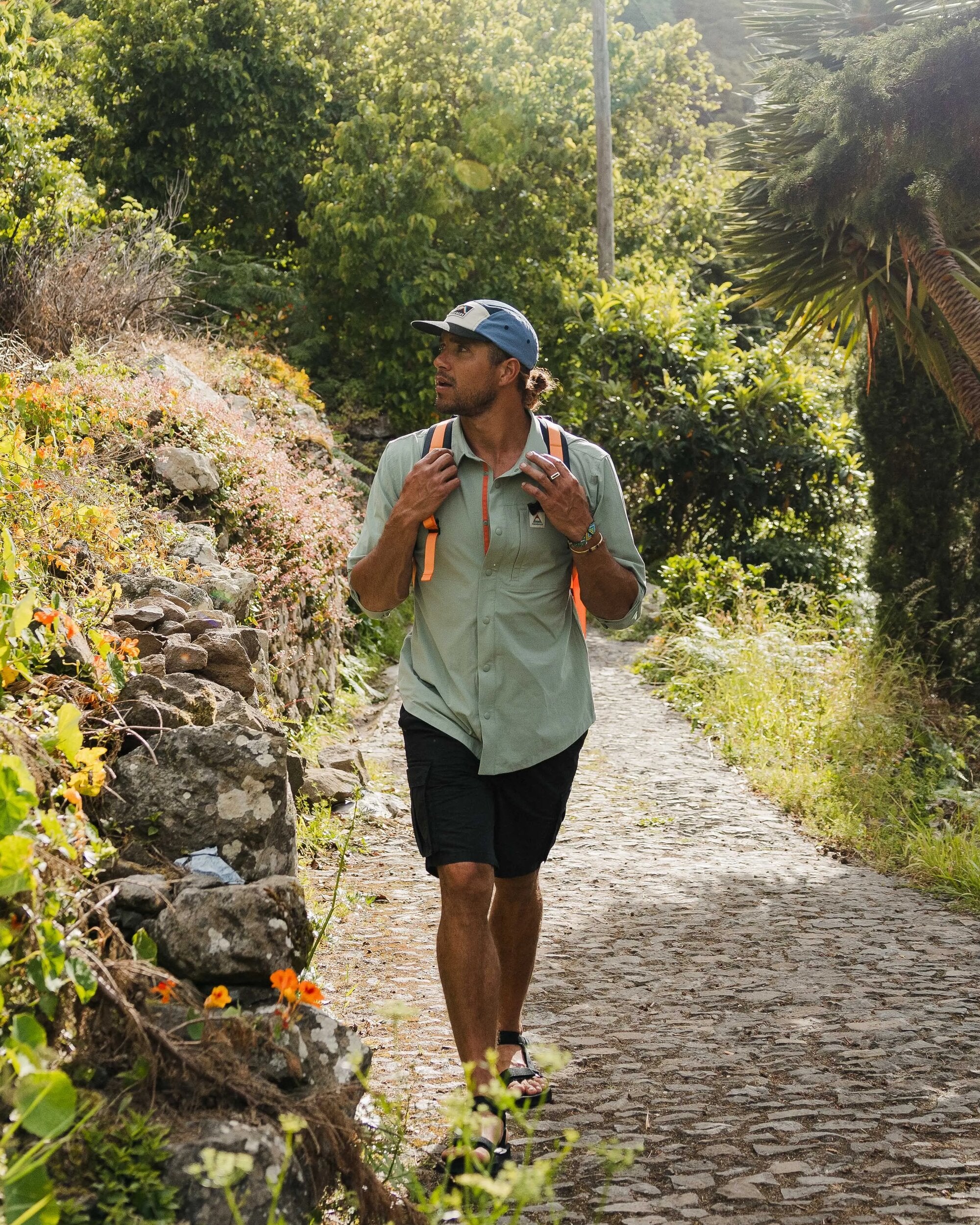 Traveller Stretch Shirt - Pistachio - Image 5