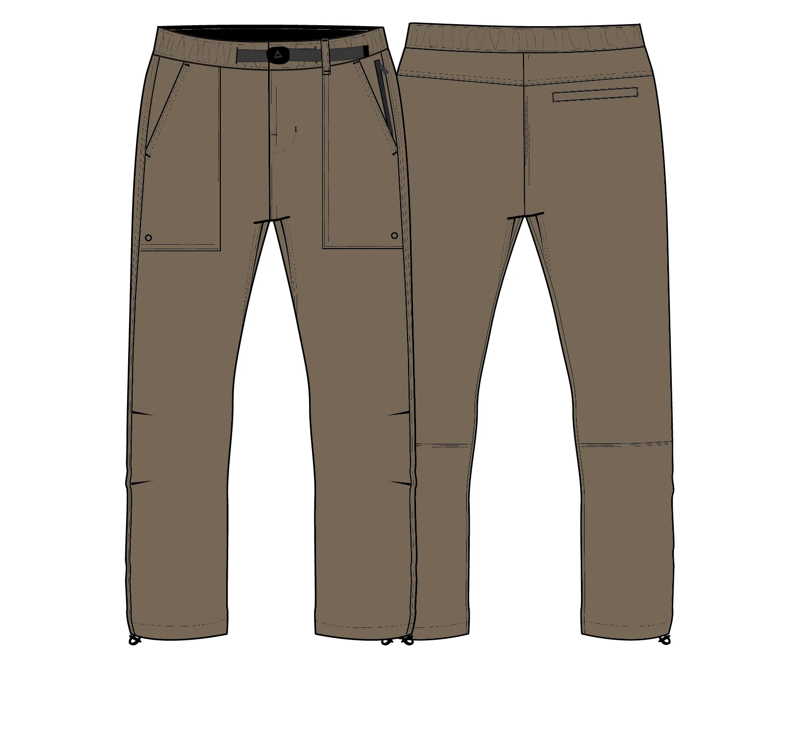Traveller Trouser - Caramel Brown - Image 12