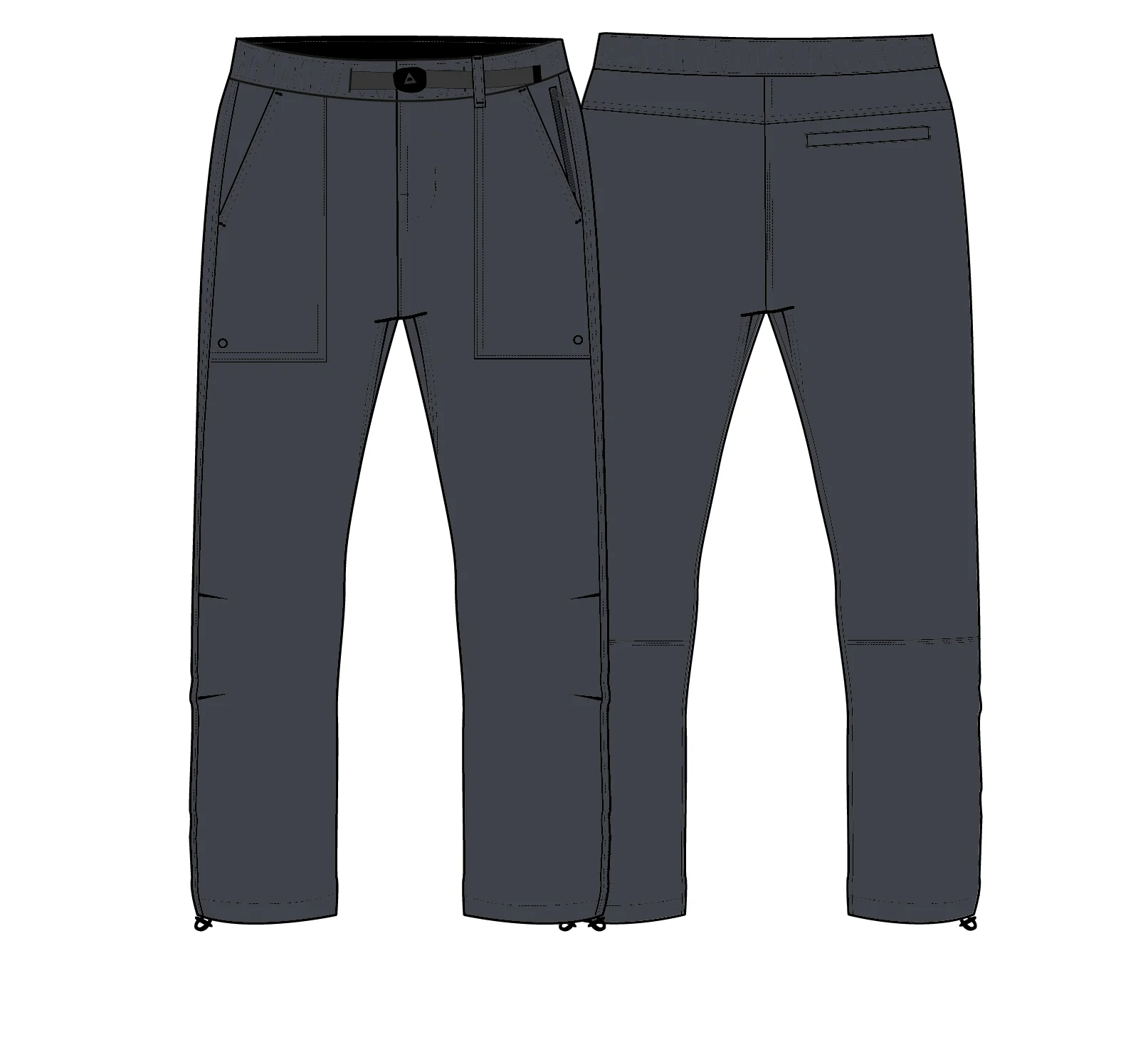 Traveller Trouser - Charcoal - Image 9