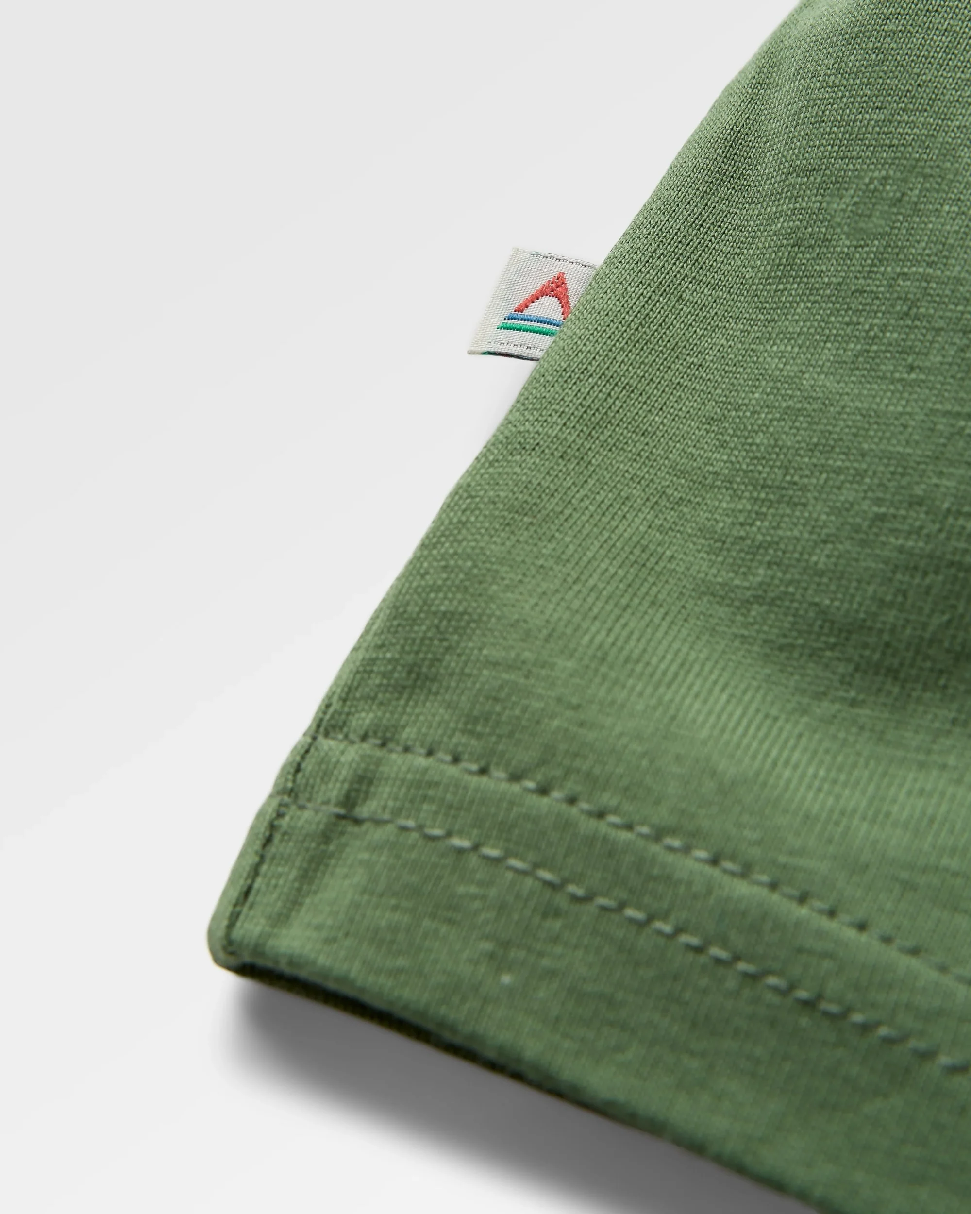 Trees Organic Cotton T-Shirt - Wild Green - Image 4