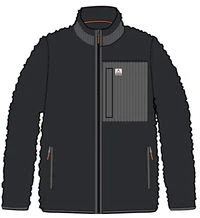 Trekker Deep-Pile Sherpa Fleece - Black - Image 8