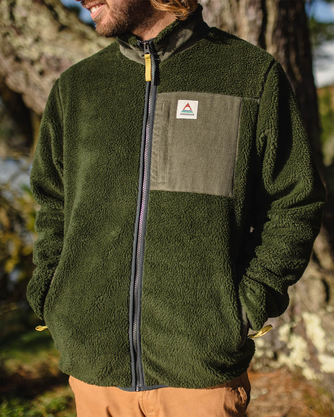 Trekker Deep-Pile Sherpa Fleece - Fir Tree - Image 2