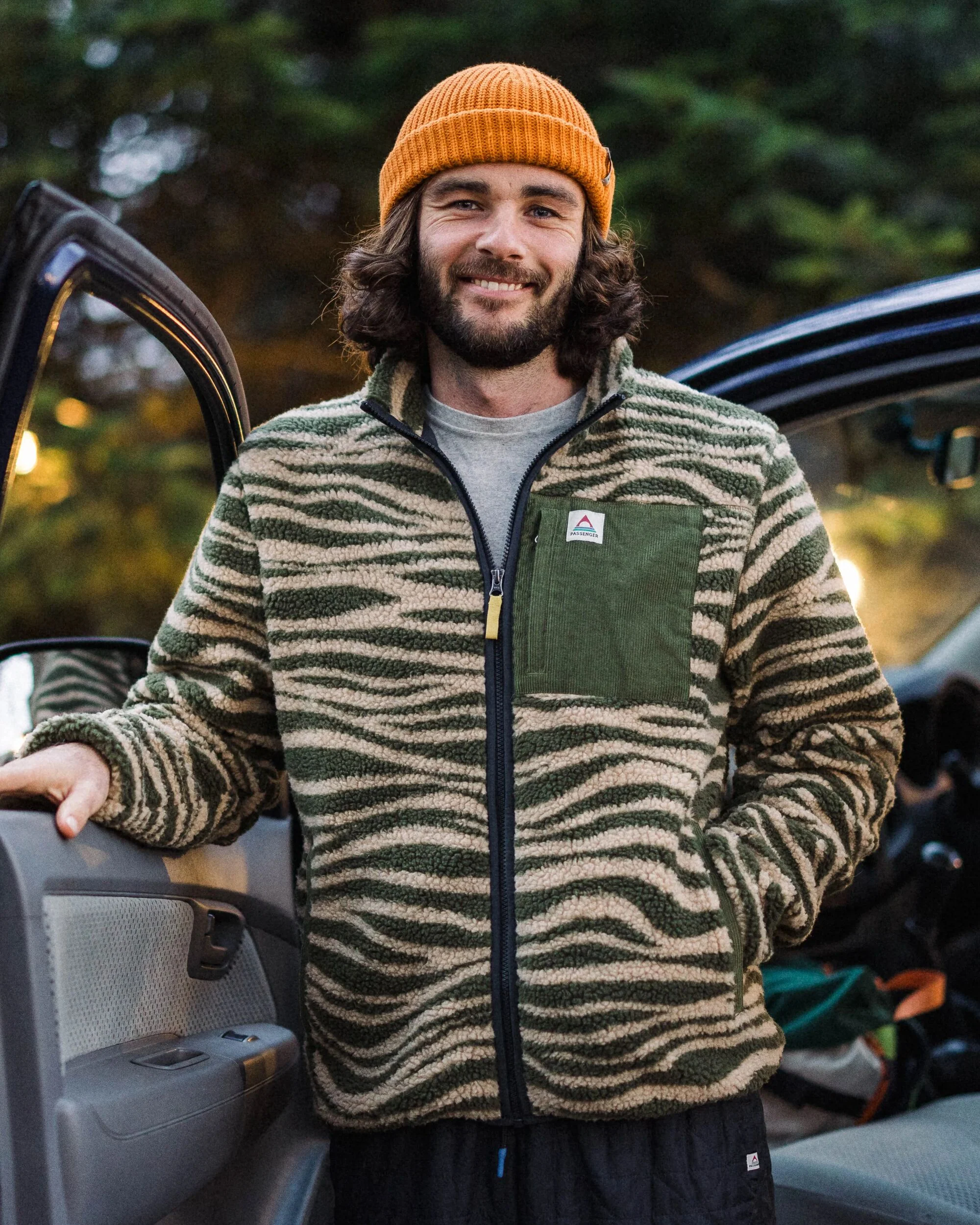 Trekker Deep-Pile Sherpa Fleece - Strata Khaki