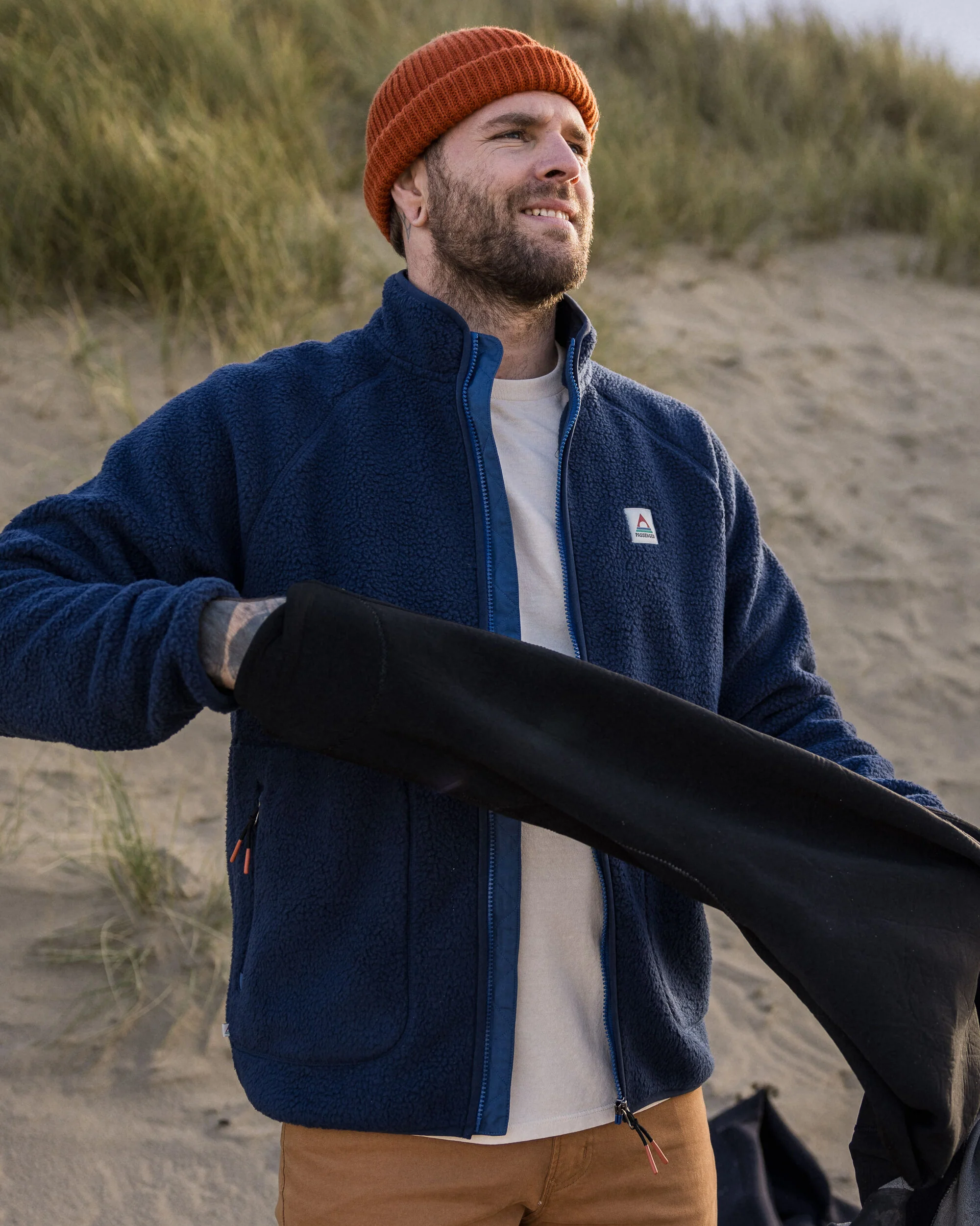 Tripper 2.0 Full Zip Sherpa Fleece - Rich Navy - Image 2