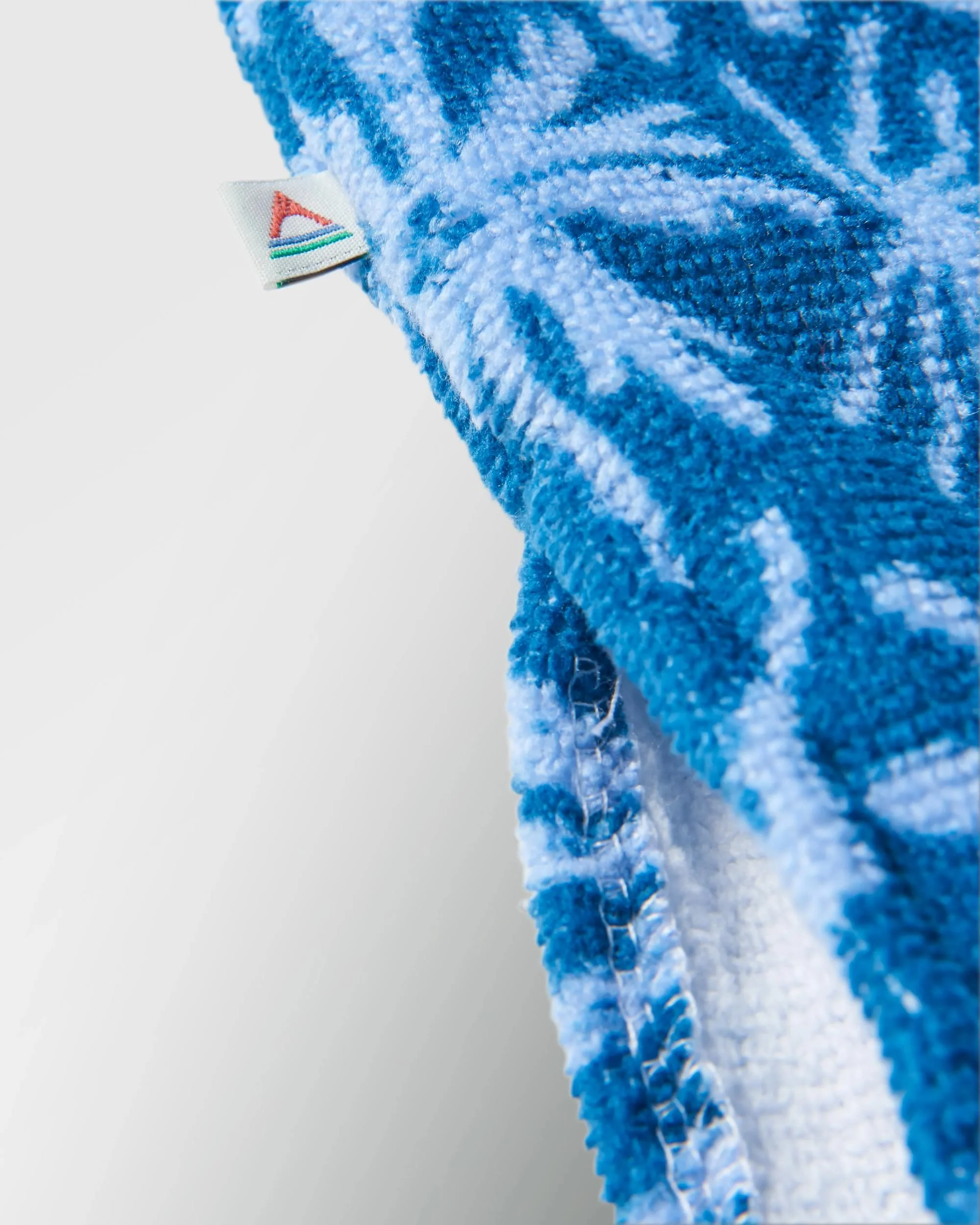 Tulum Towel Poncho - Seaweed Blue Steel - Image 4