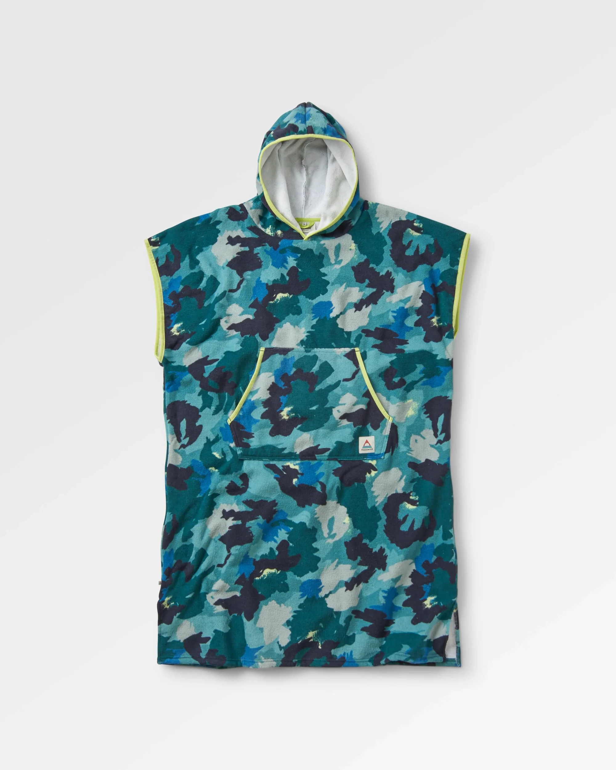Tulum Towel Poncho - Alpine Camo Khaki - Image 2