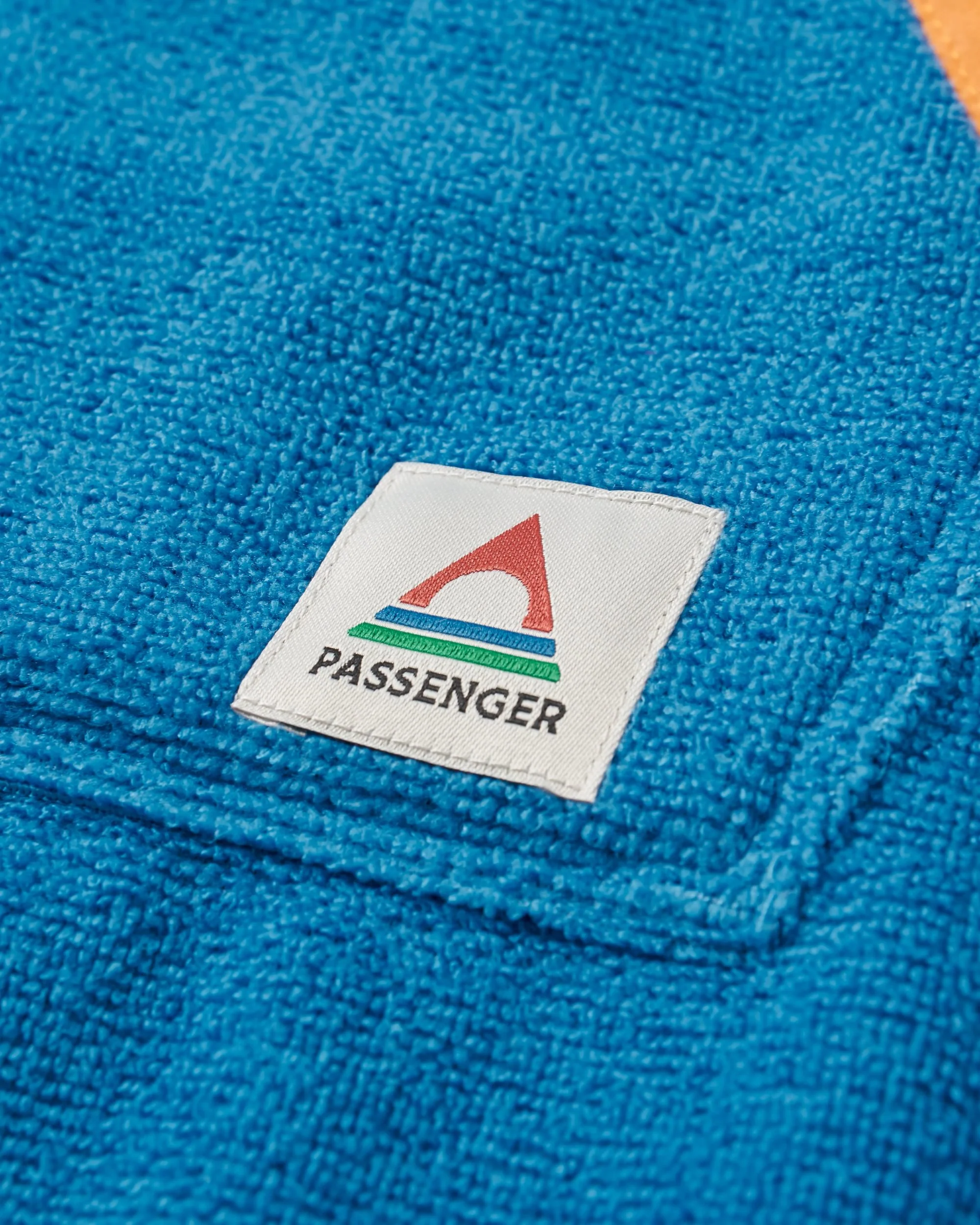 Tulum Towel Poncho - Surf Spray/ Moonlight Blue - Image 4