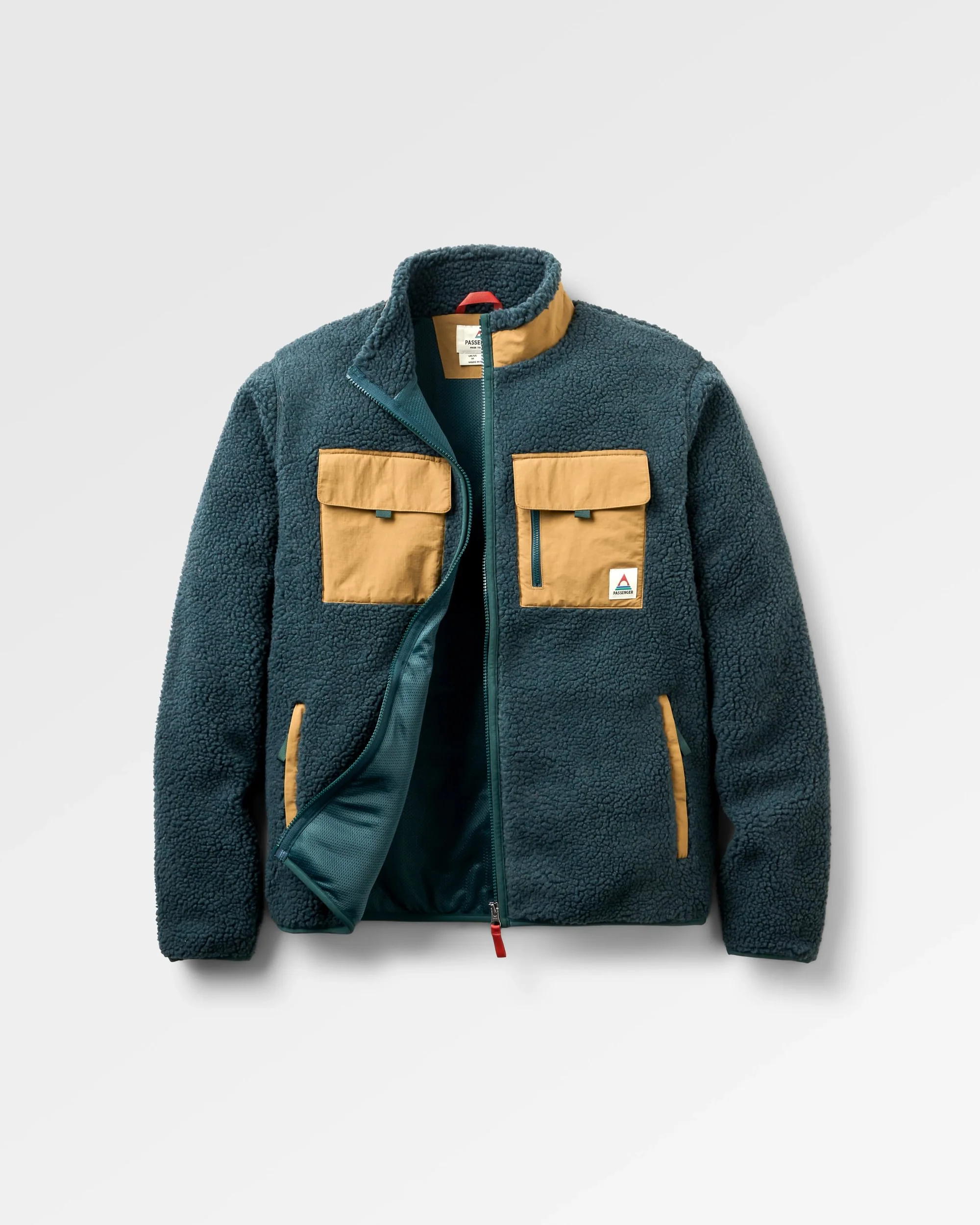 Valiant Deep Pile Fleece - Dark Fern
