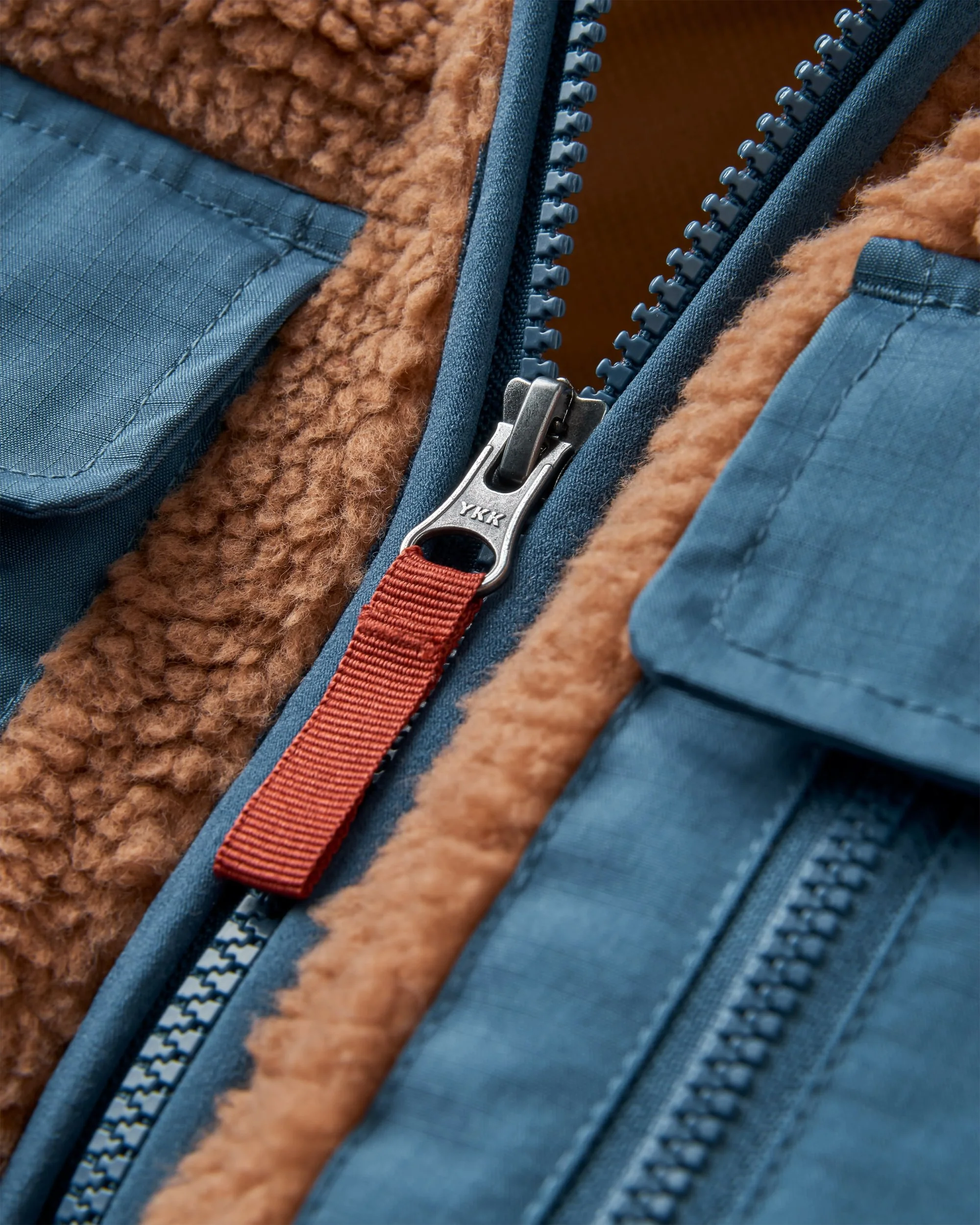 Valiant Deep-Pile Sherpa Fleece - Toffee - Image 5