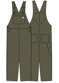 Vantage Dungaree - Khaki - Image 14