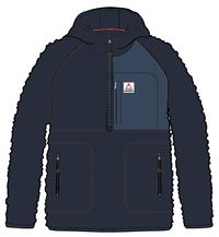 Ventura 1/2 Zip Sherpa Fleece - Rich Navy - Image 10