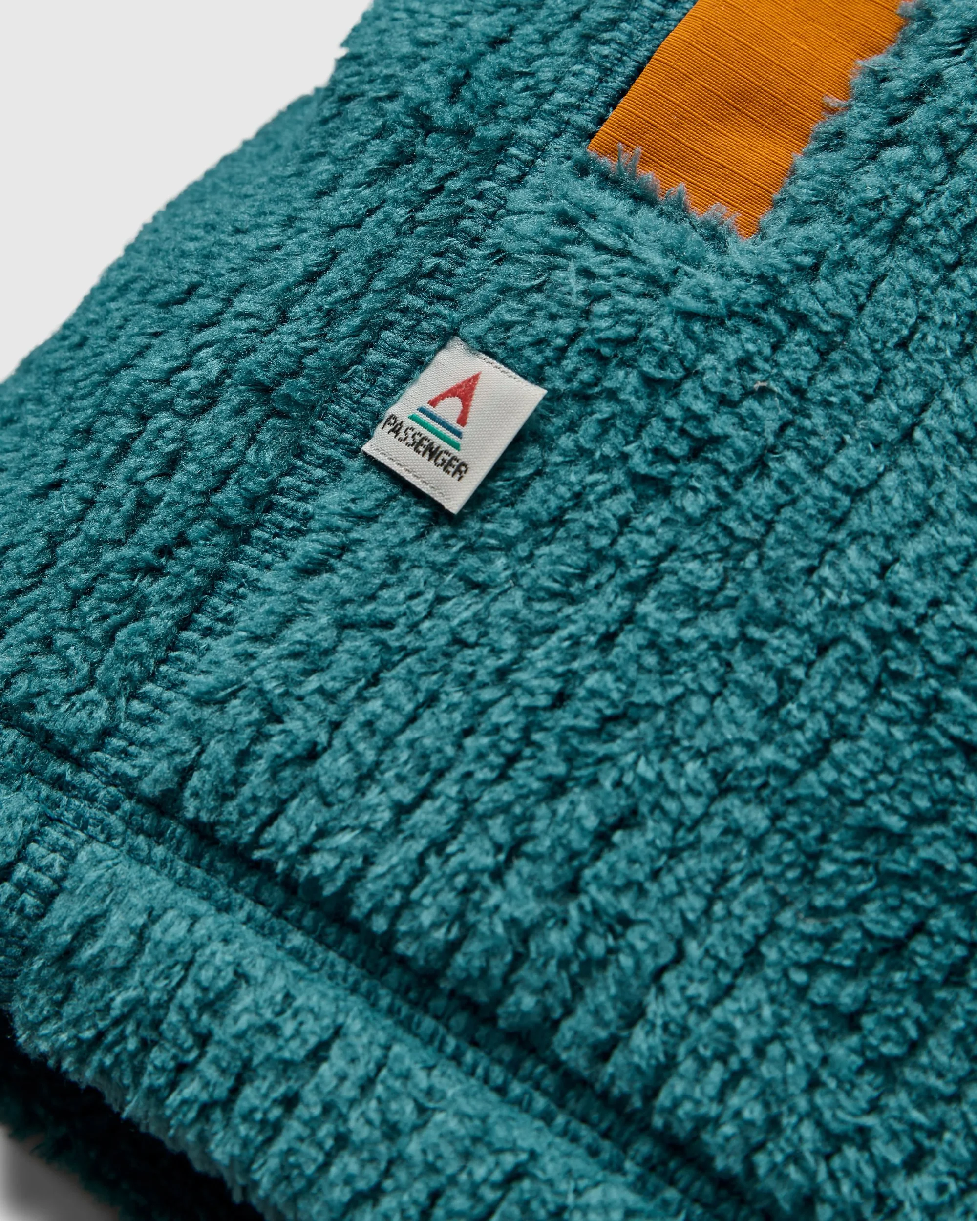 Venturescape Men's Fleece - Retro Orange/Tidal Blue - Image 3
