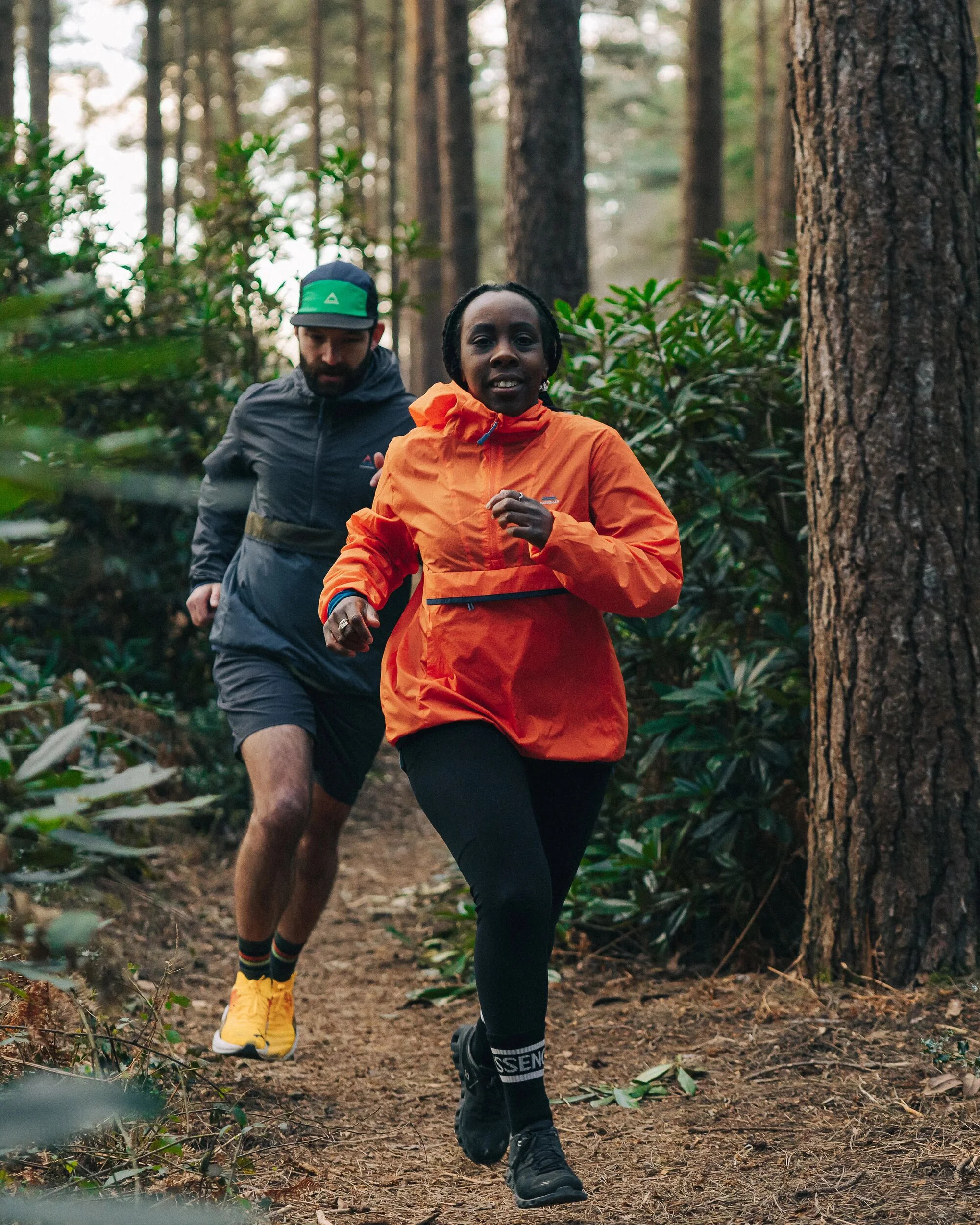 Viento Windshell Anorak - Ember Orange - Image 3