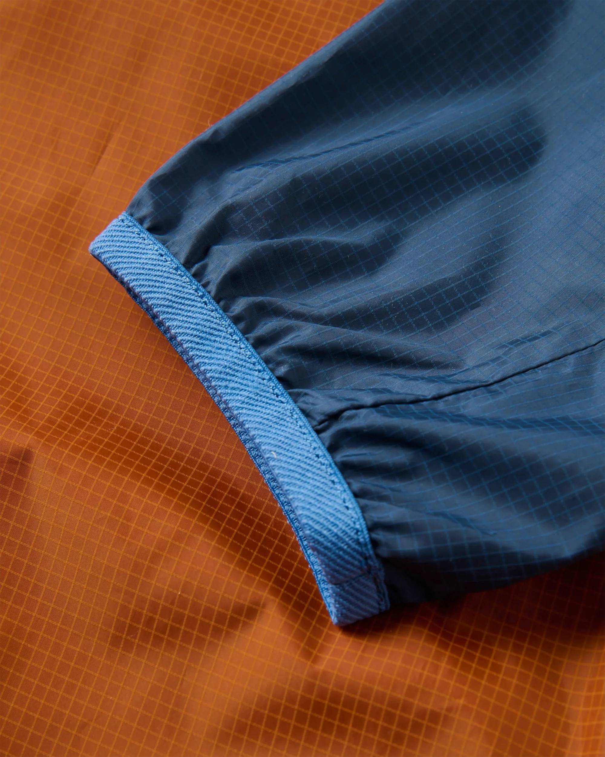 Viento Windshell Jacket - Dark Denim/Sunset Orange - Image 7