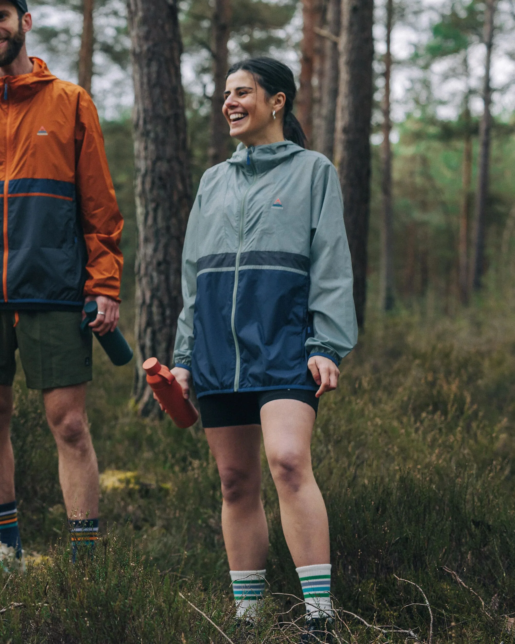 Viento Windshell Jacket - Pistachio/Dark Denim - Image 4