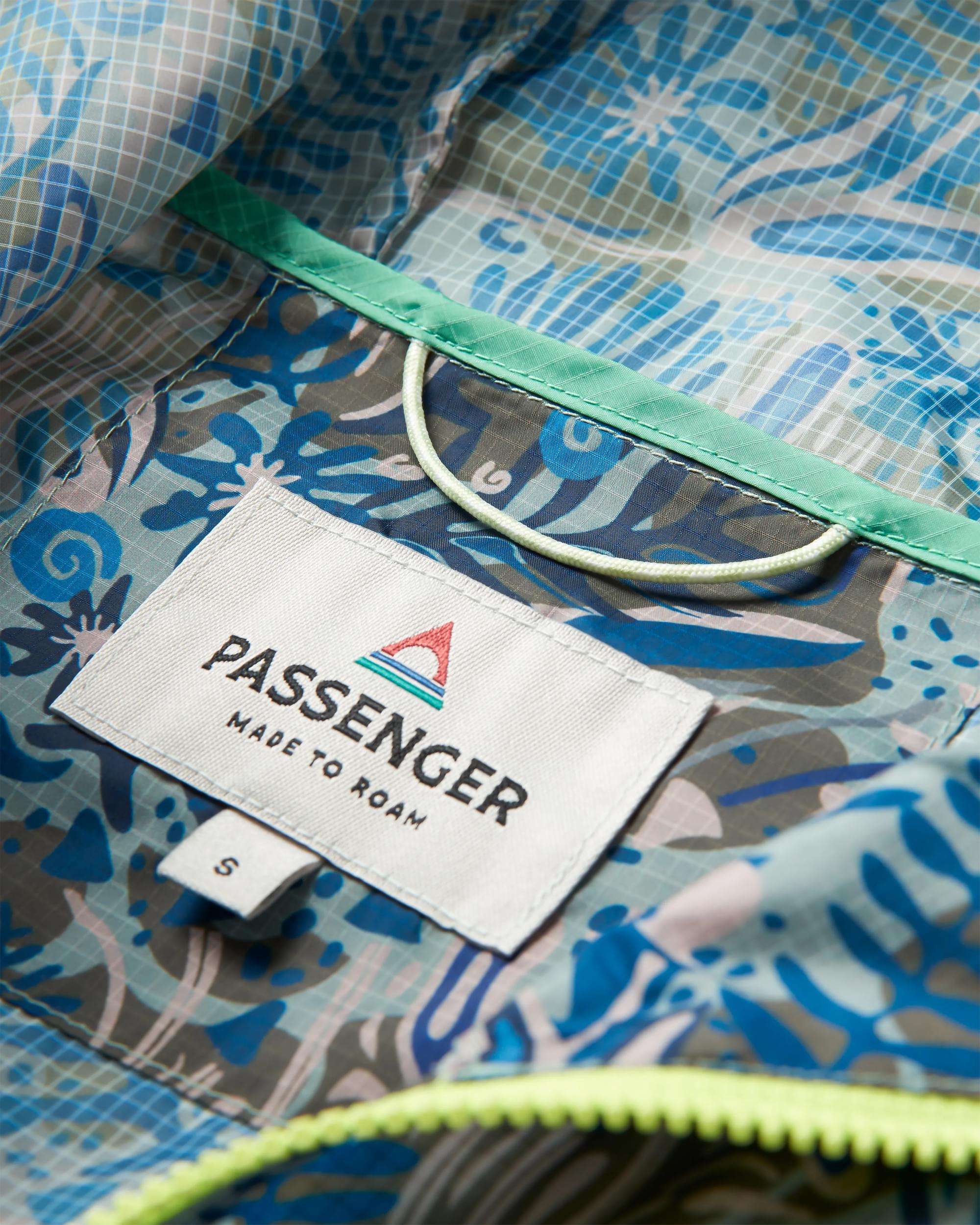 Viento Windshell Anorak - Abstract Seaweed Pistachio - Image 11
