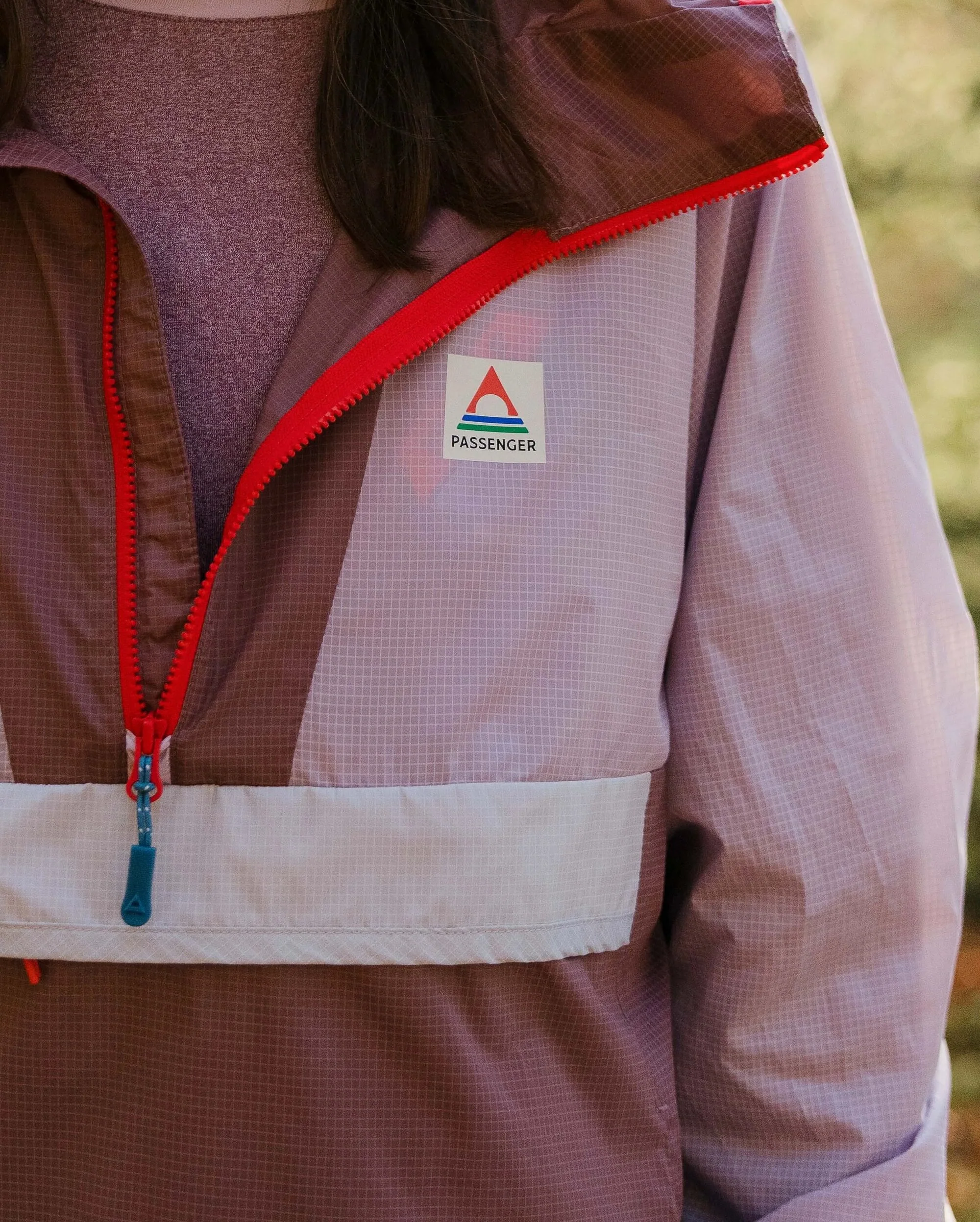 Viento Windshell Anorak - Lilac Mist/Grape - Image 3