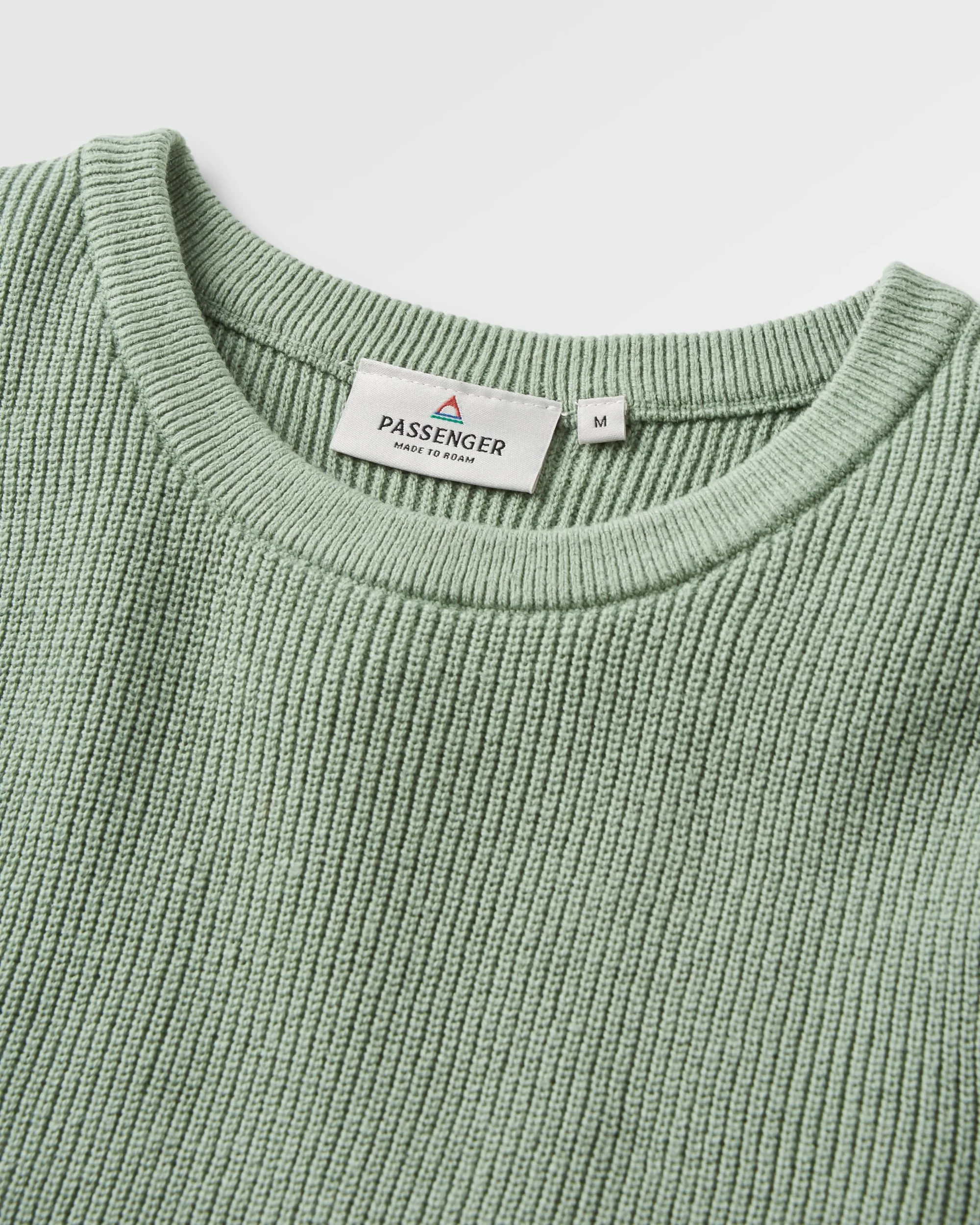 Vintage Organic Knitted Vest - Pistachio - Image 8