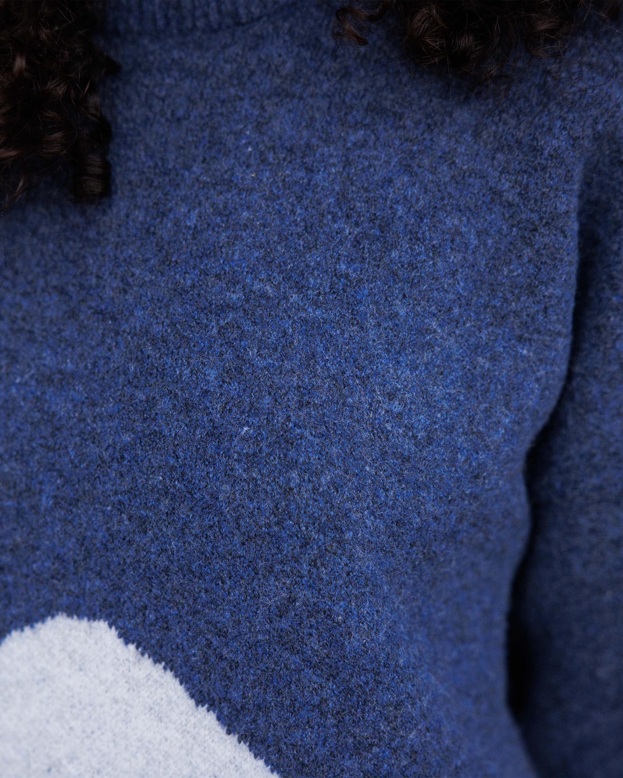 Vista Knitted Jumper - Dark Denim - Image 4