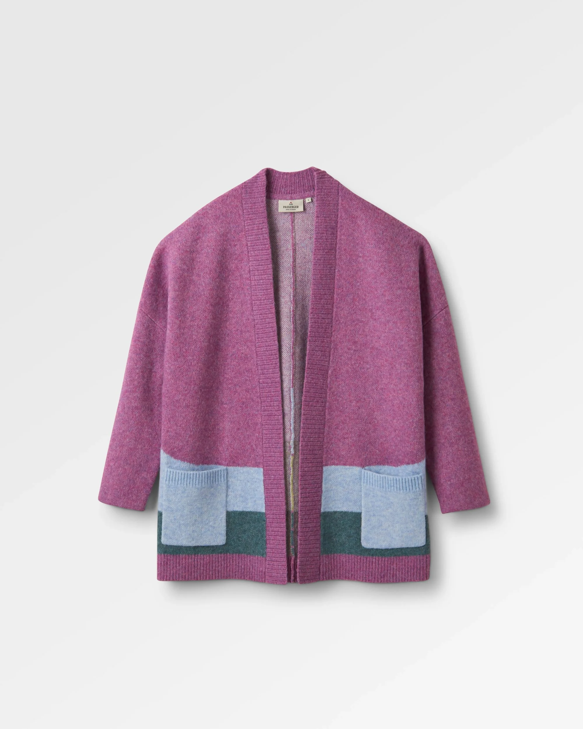 Vista Knitted Cardigan - Rhubarb - Image 2