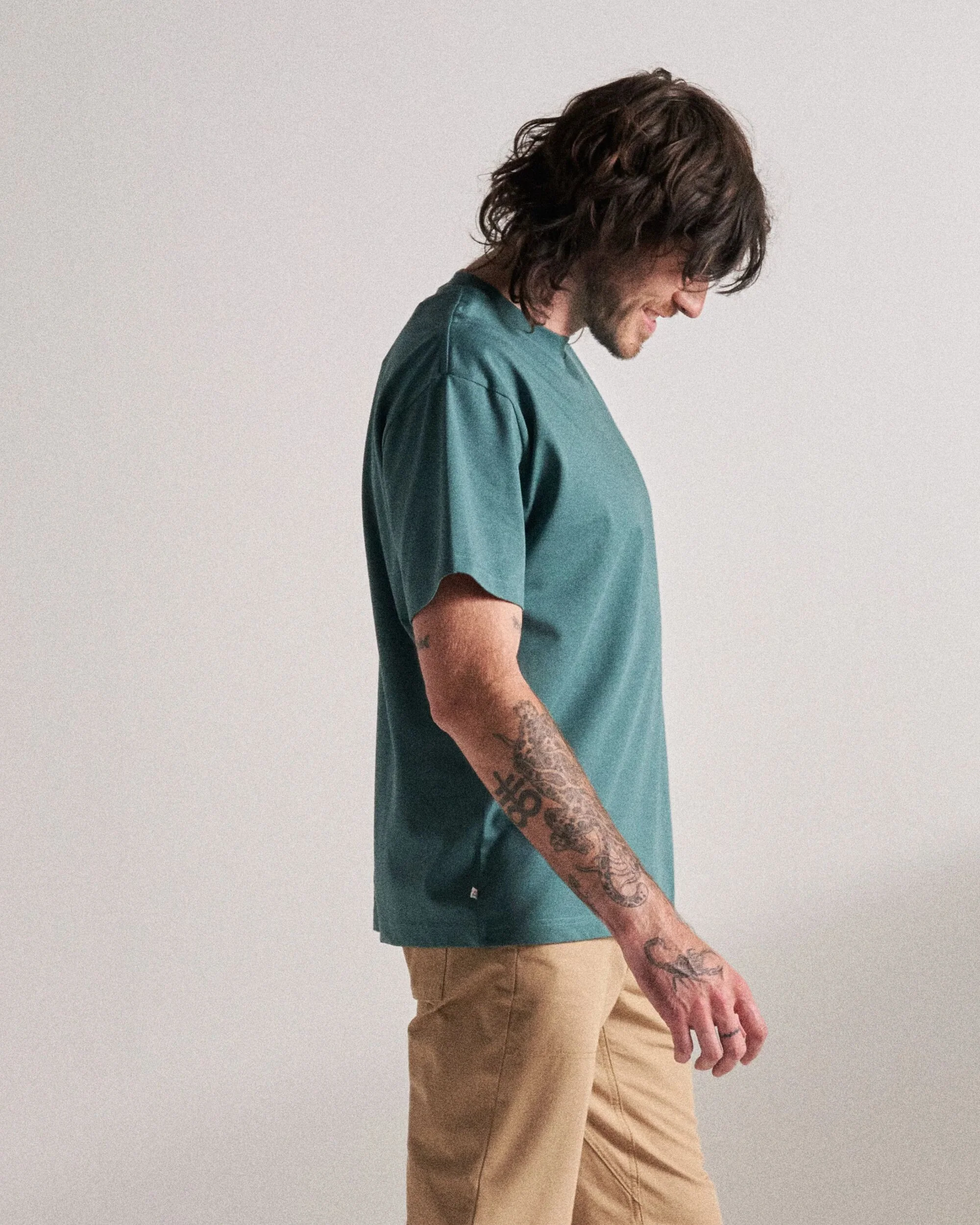 Vita Relaxed Fit T-Shirt - Deep Ocean - Image 7