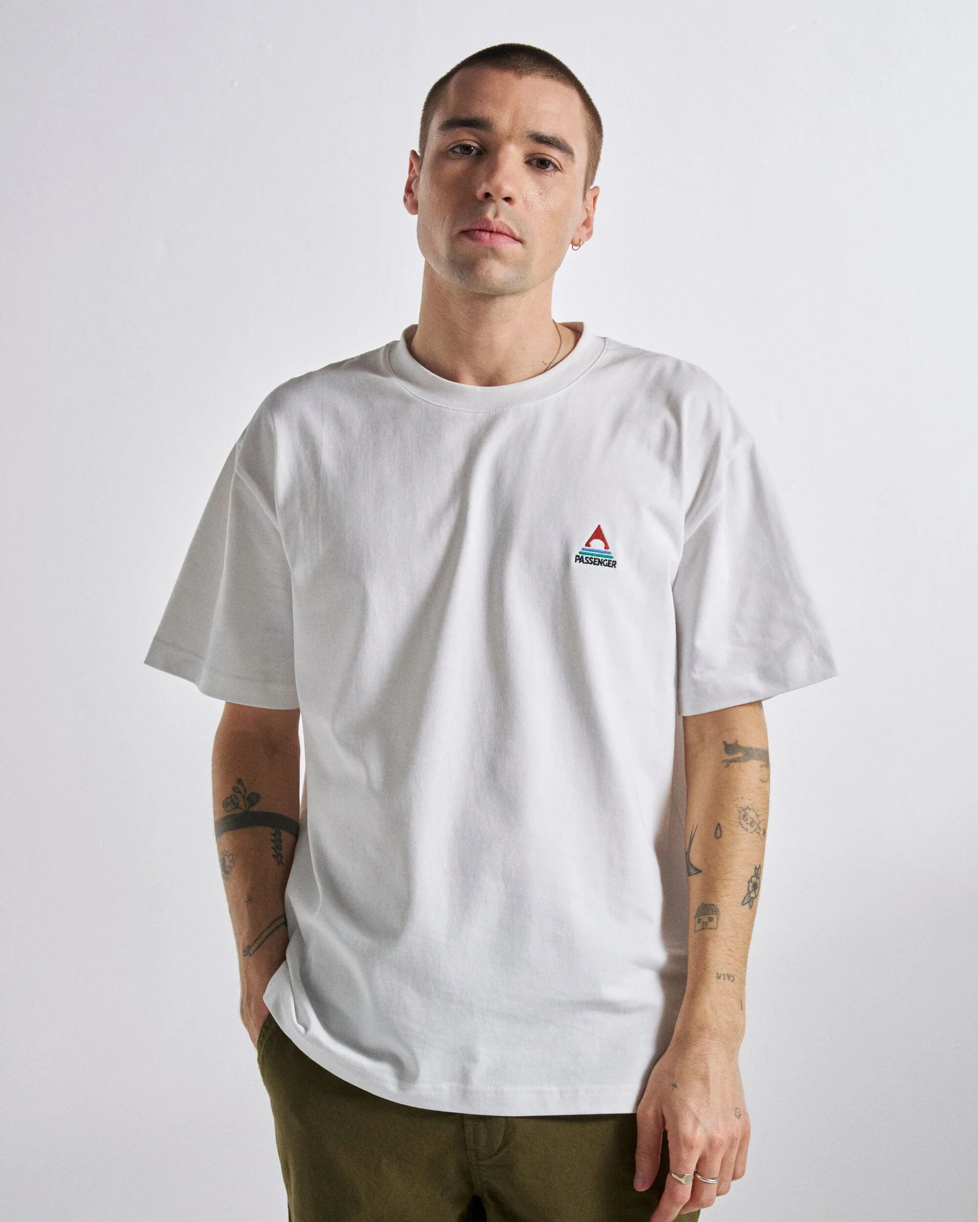 Vita Relaxed Fit T-Shirt - White - Image 4