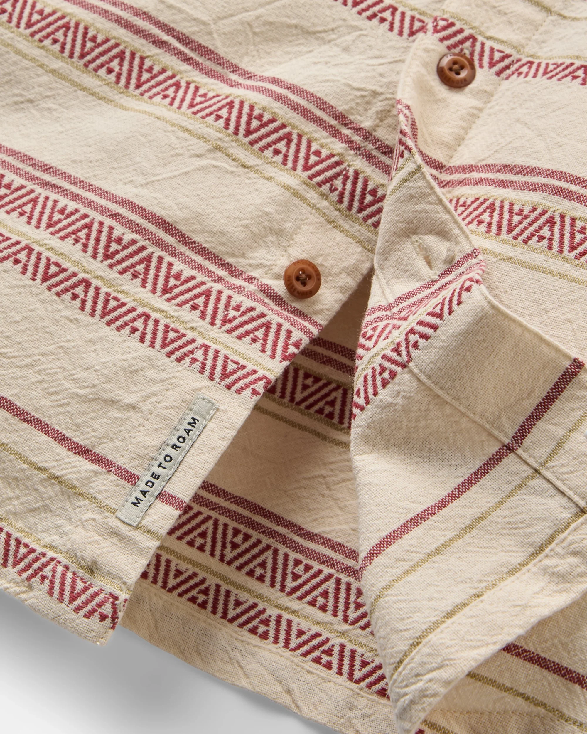 Voyage Jacquard Shirt - Birch - Image 8
