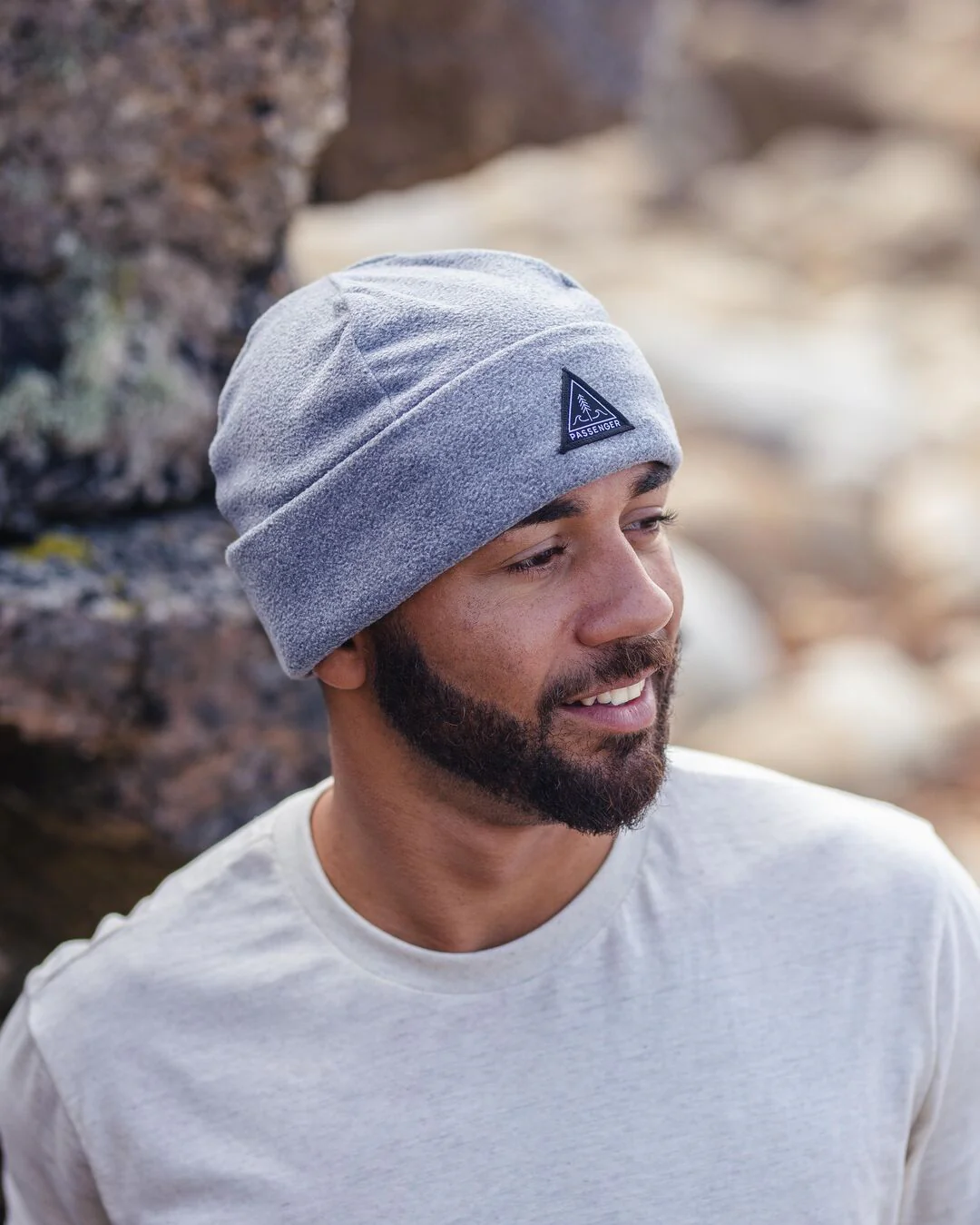 Wanderer Polar Beanie - Grey Marl - Image 8