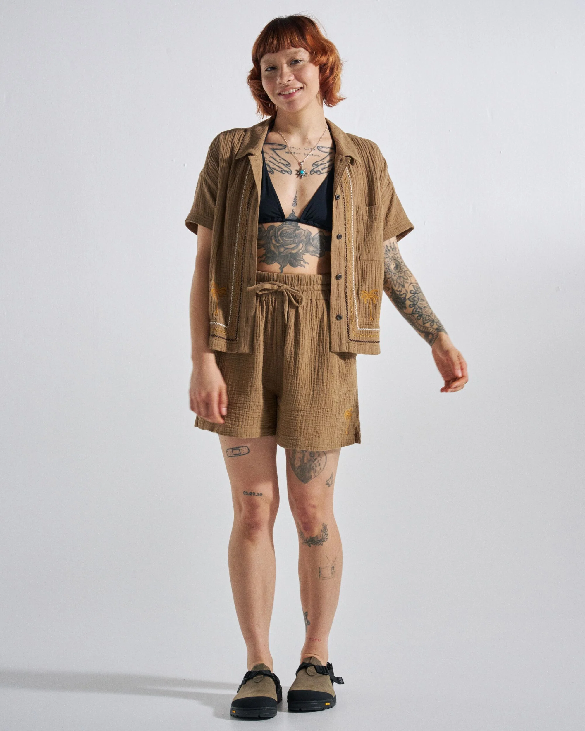Waveney Short - Caramel Brown - Image 8