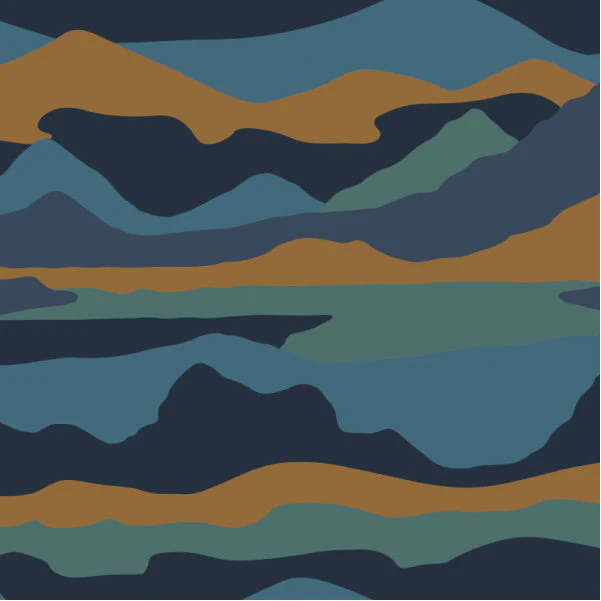 Waves Sherpa Lined Changing Robe - Scenic Navy - Image 8