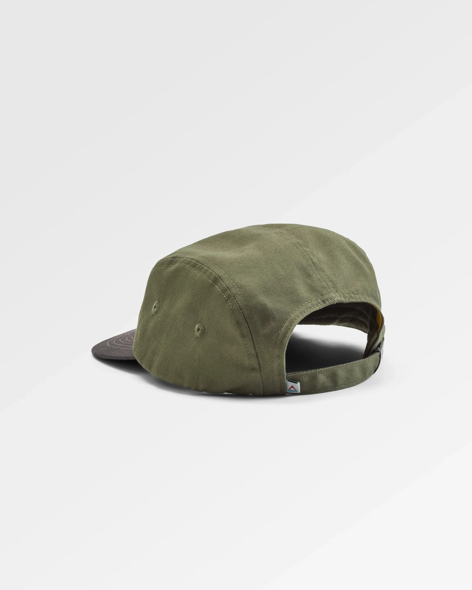 Waves & Trees 5 Panel Cap - Dusty Olive - Image 4