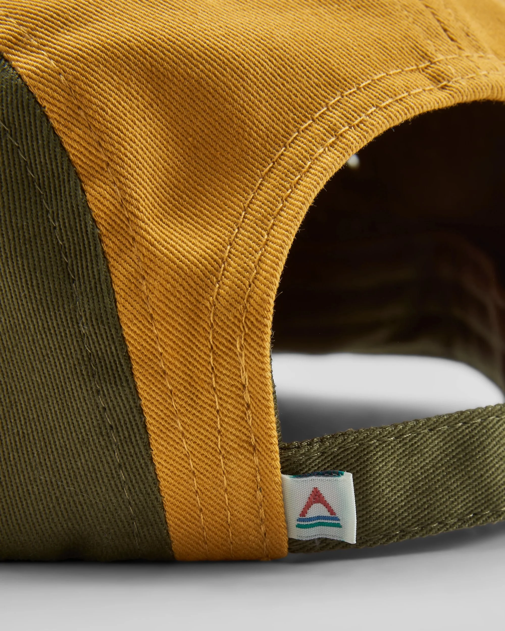 Waves & Trees 5 Panel Cap - Khaki - Image 6