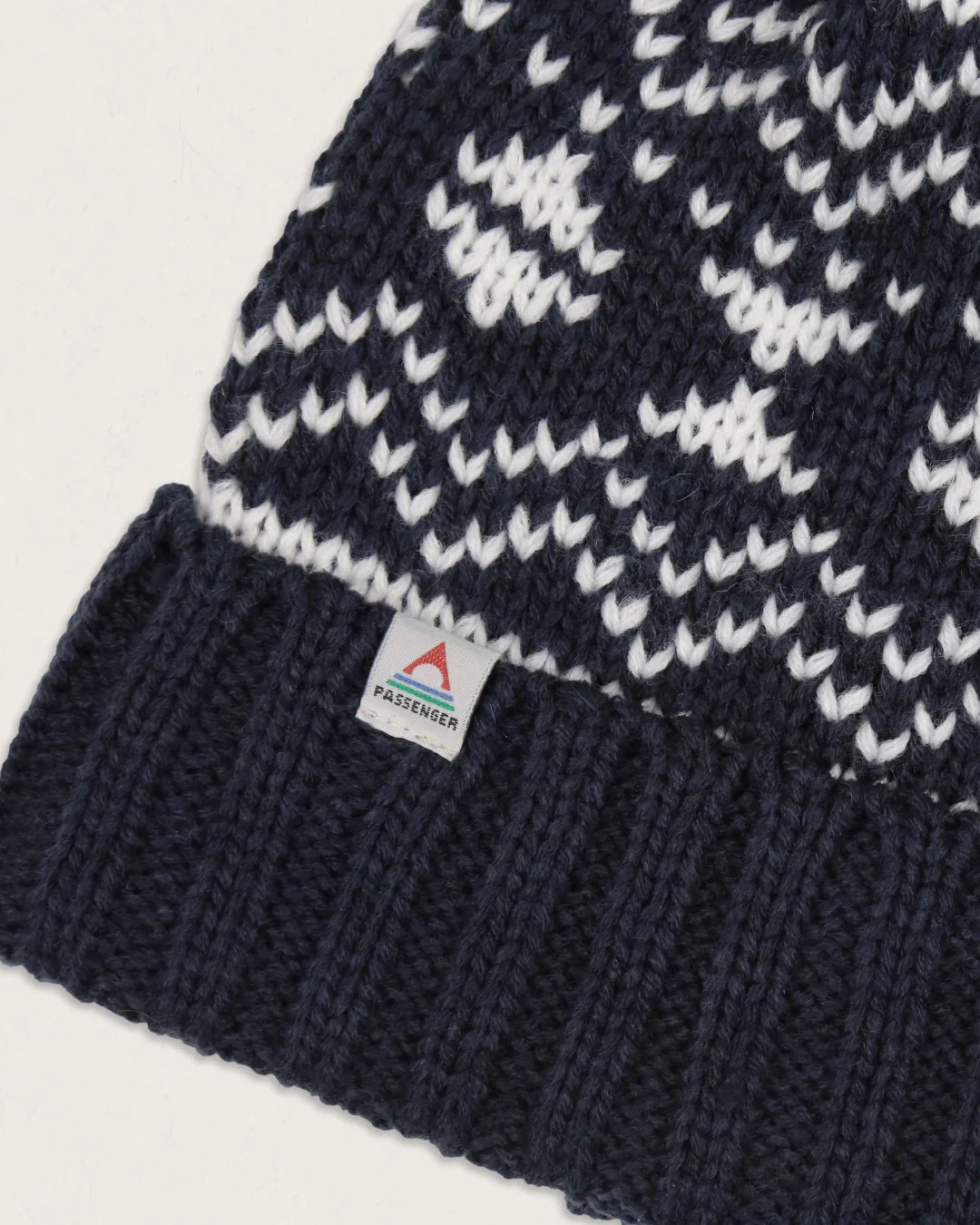 West Coast Bobble Hat - Rich Navy - Image 2
