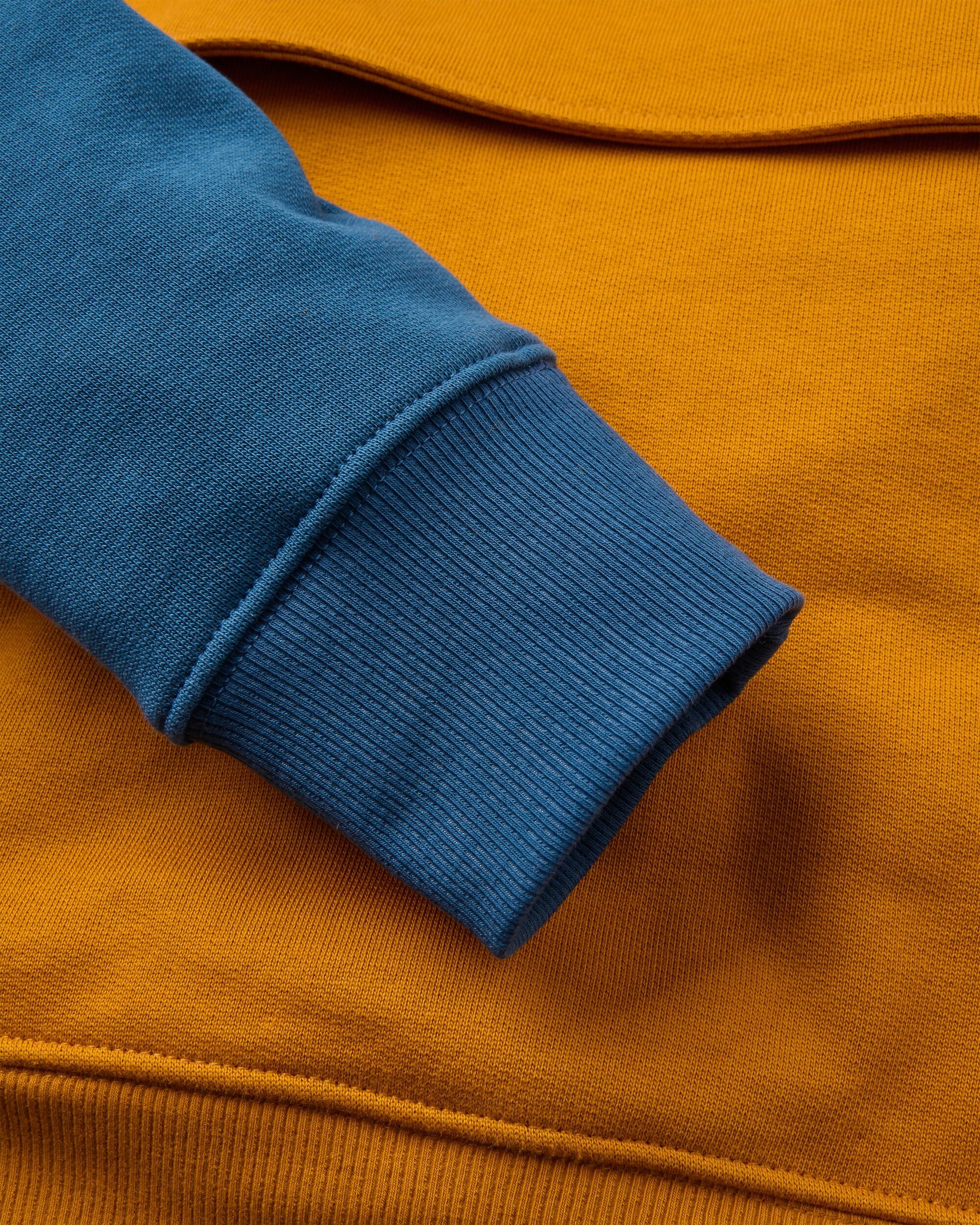 Wildedge Hoodie - Dark Denim/Retro Orange - Image 6