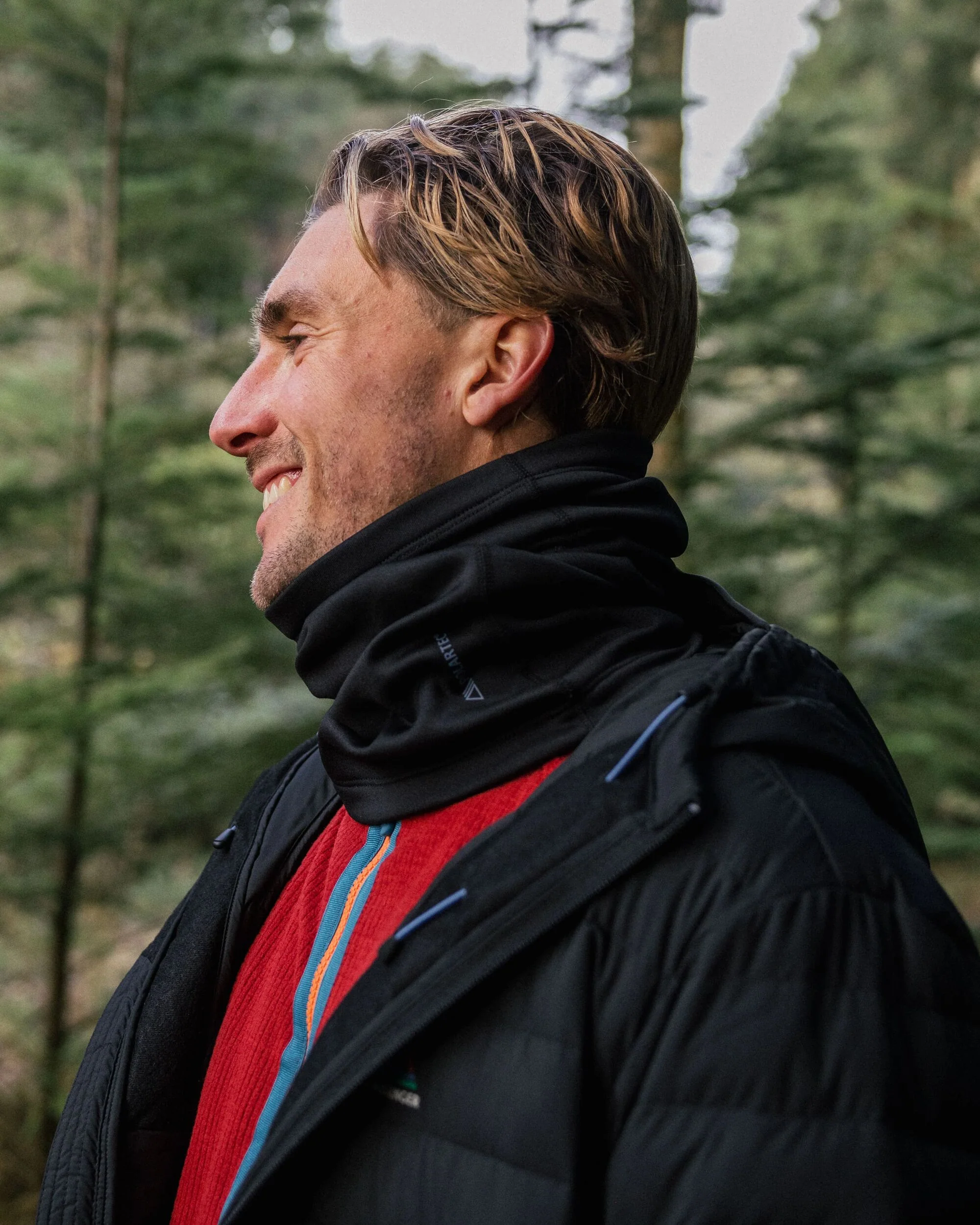 Wintergreen Polartec® Thermal Neck Gaiter - Black - Image 3