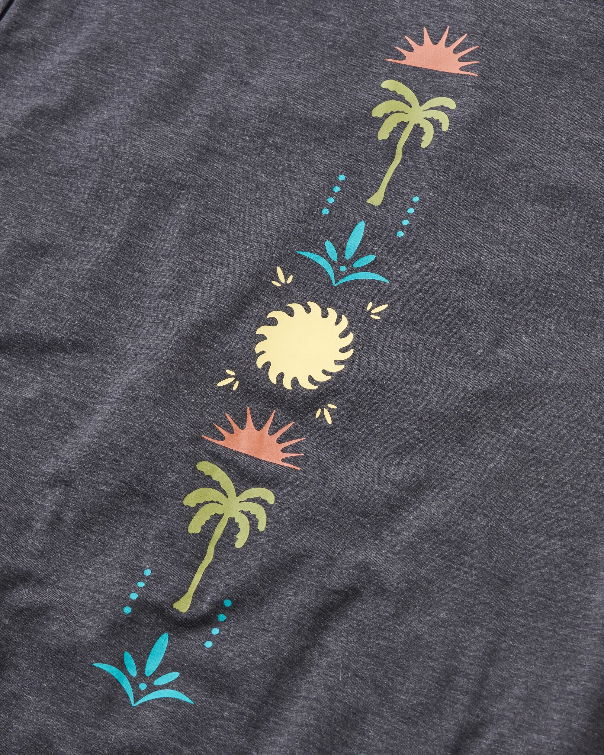 Women's Solscape Active T-Shirt - Faded Black Marl - Image 6