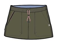 Wonderland Organic Cotton Skort - Khaki - Image 12