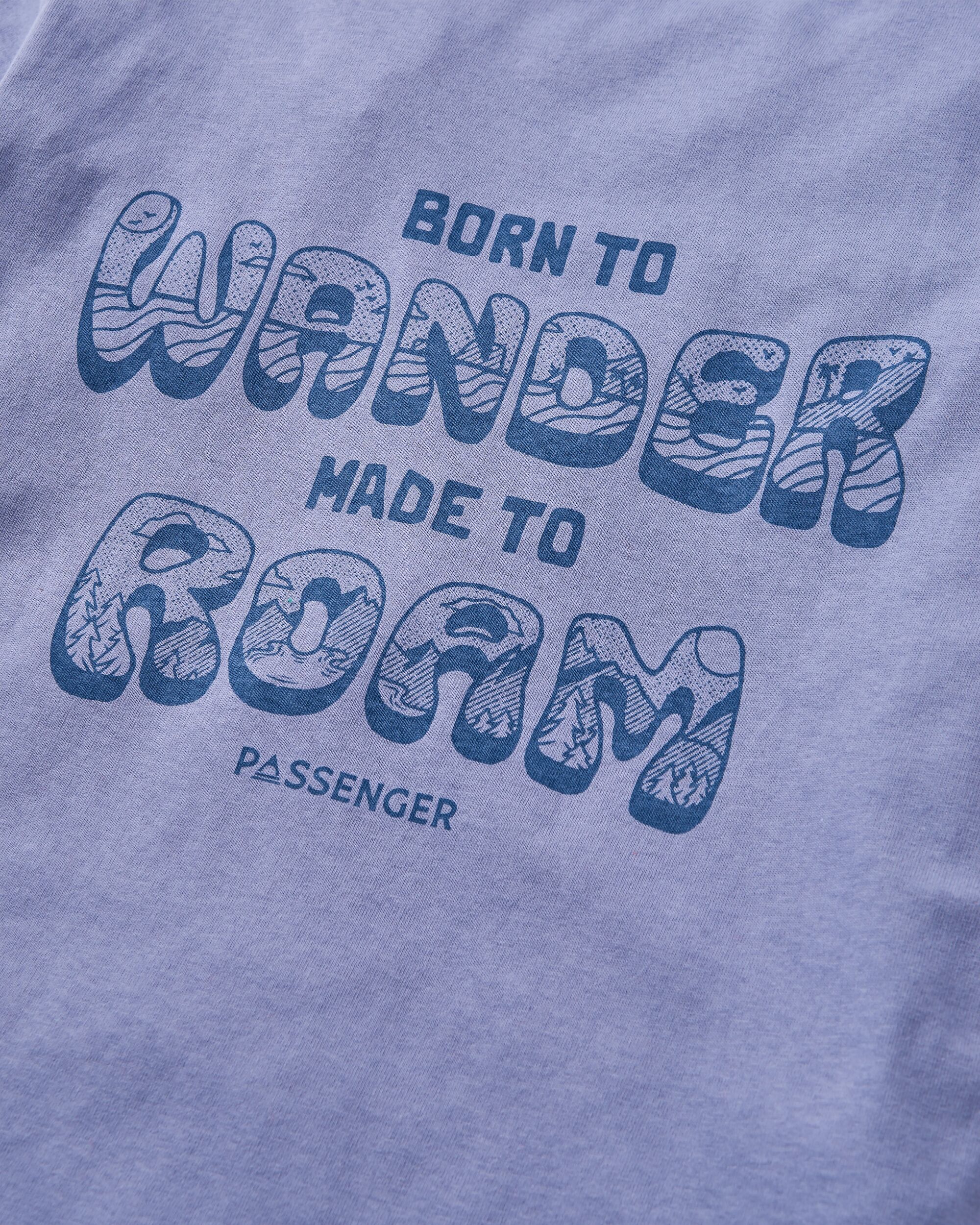 Woodcut T-Shirt - Retro Purple - Image 8