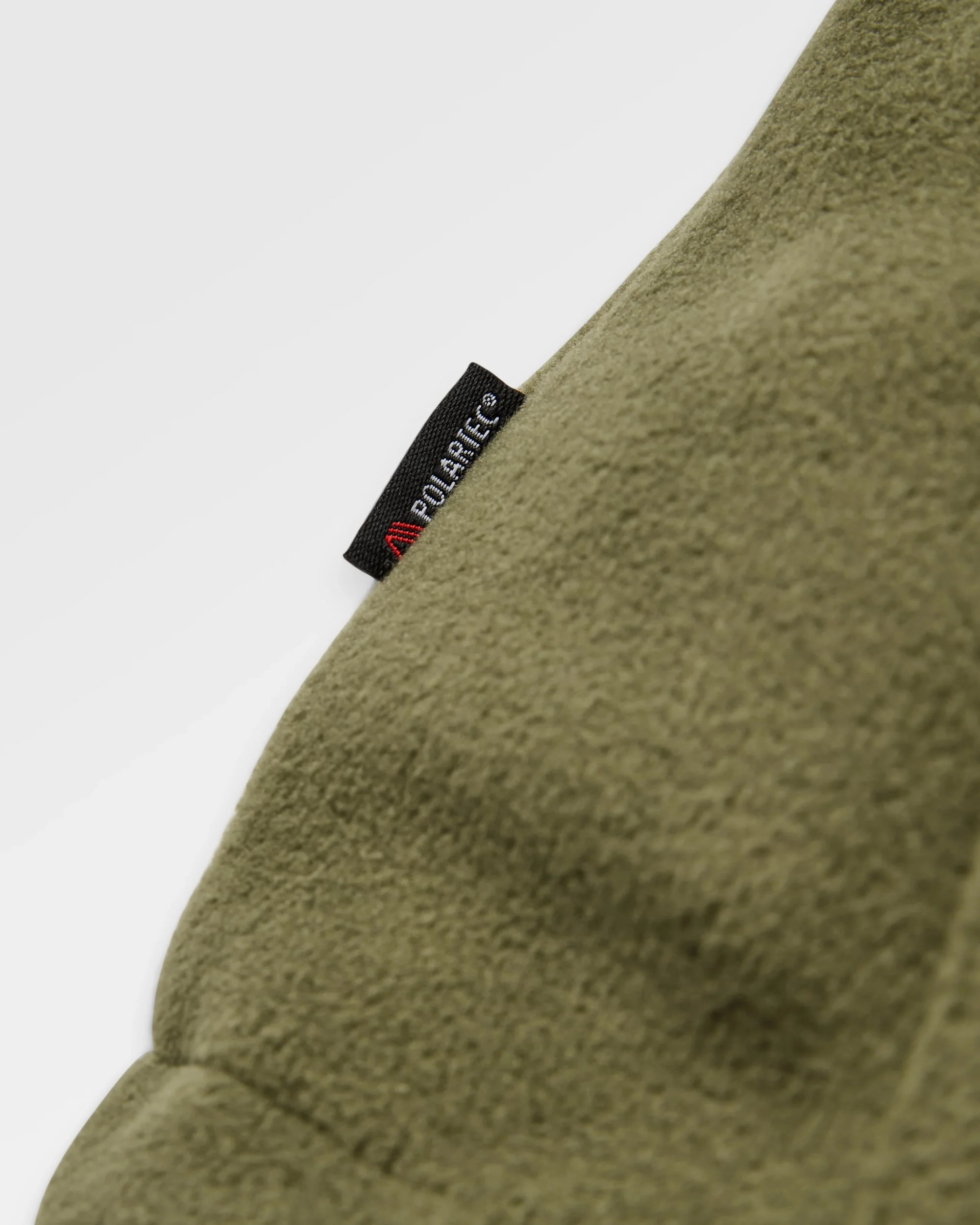 Woodland Hooded Polartec® Fleece - Black/Khaki - Image 7